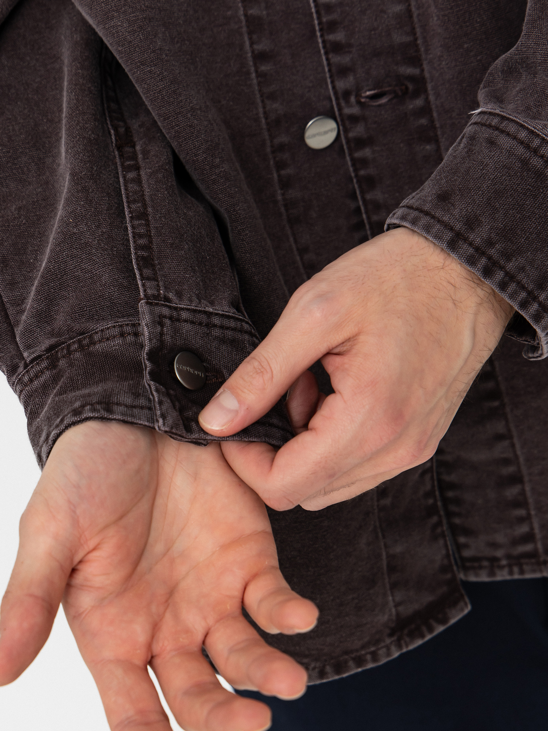 Geacă Carhartt WIP Mitch (palisander/black)