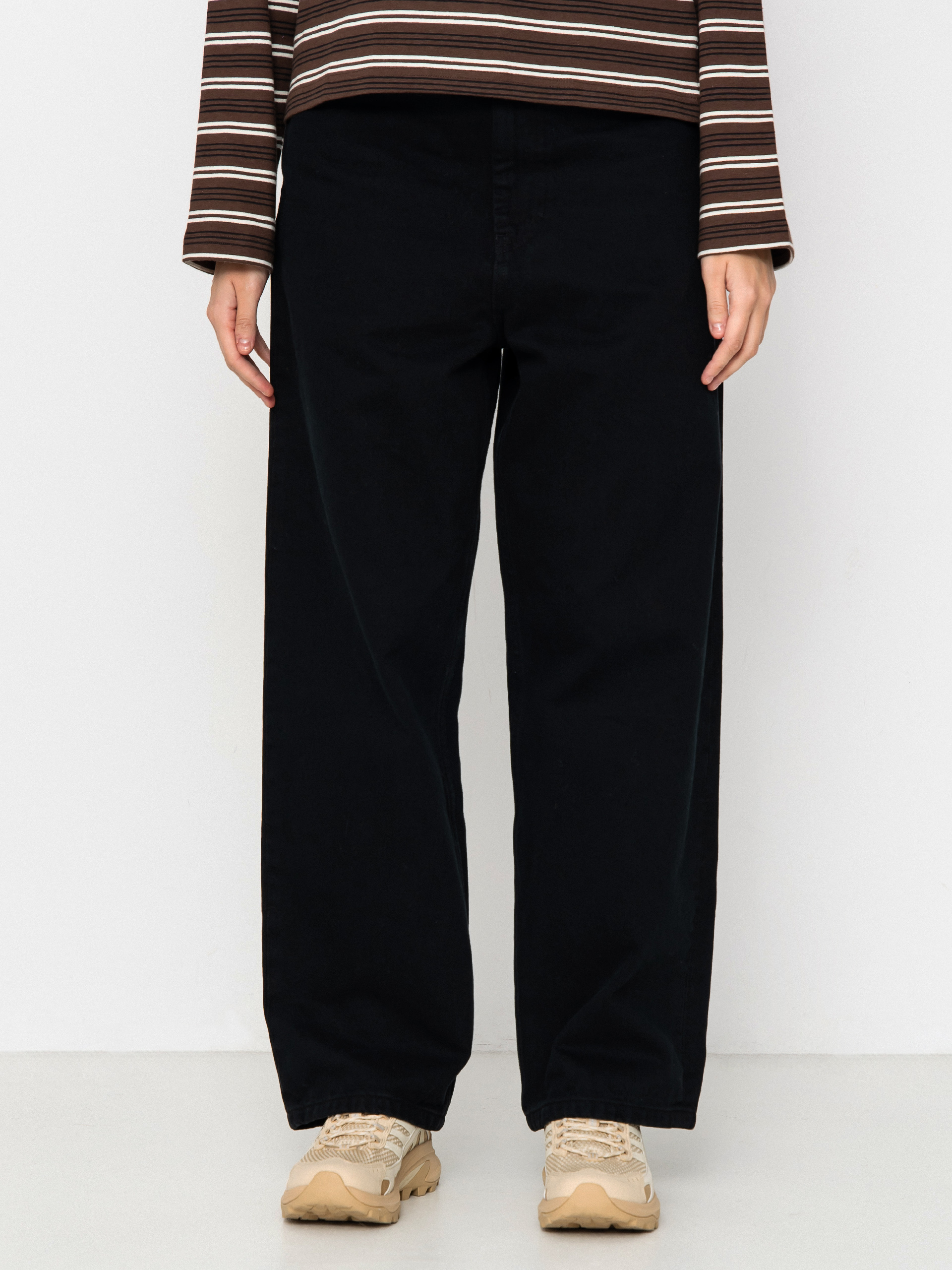 Pantaloni Carhartt WIP Brandon Wmn (blue/midnight wash)