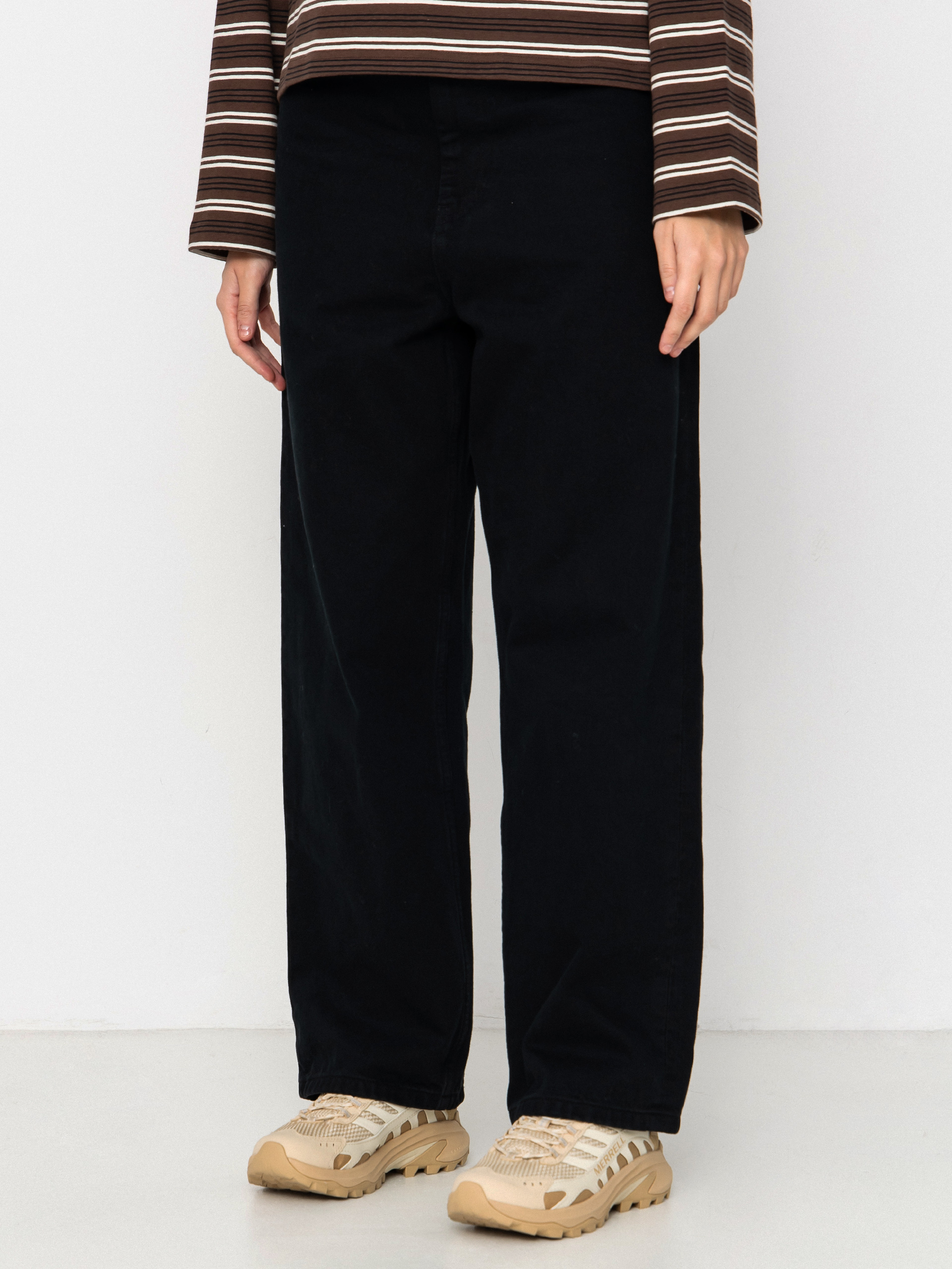 Pantaloni Carhartt WIP Brandon Wmn (blue/midnight wash)