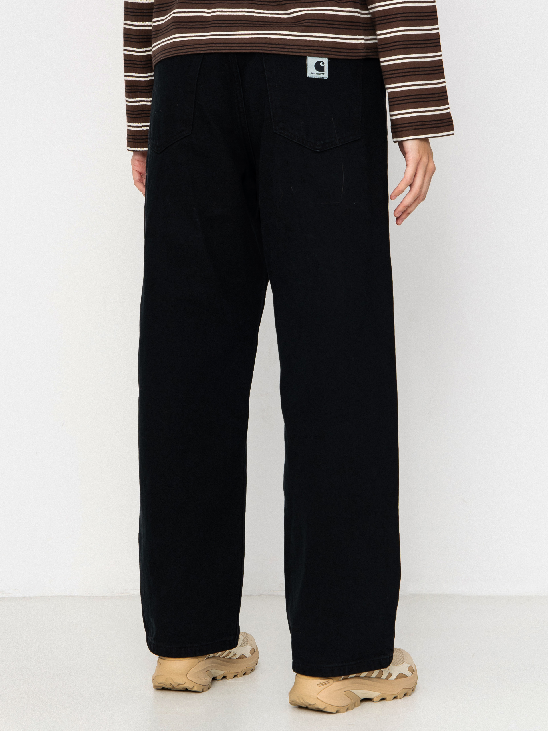 Pantaloni Carhartt WIP Brandon Wmn (blue/midnight wash)