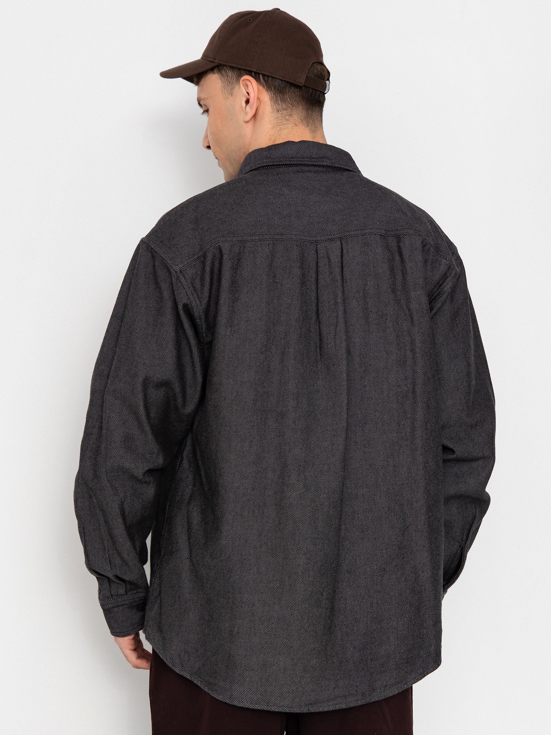 Cămașă Carhartt WIP Edgar (black/wax)