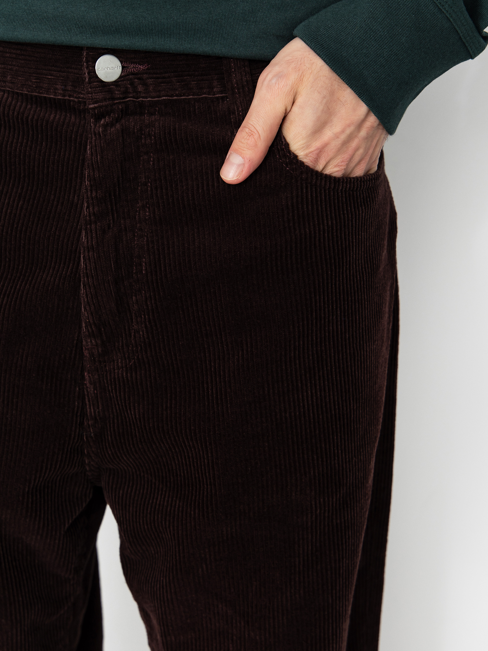 Pantaloni Carhartt WIP Landon (palisander/rinsed)