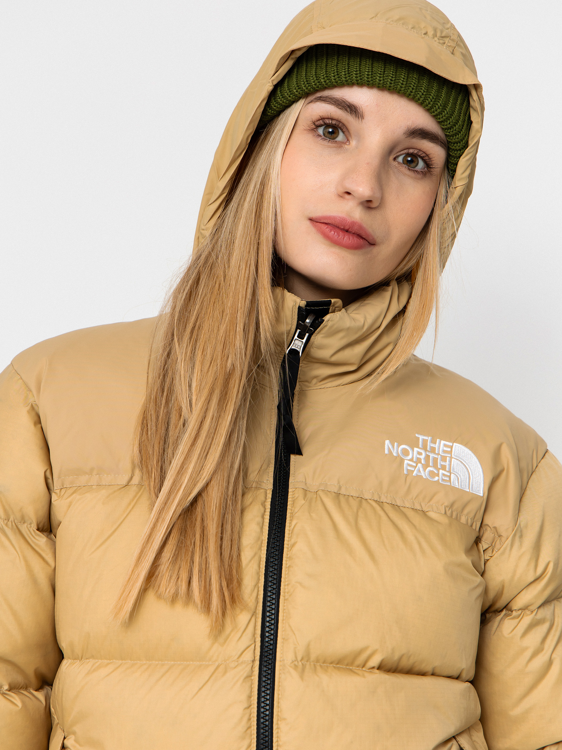 Geacă The North Face 1996 Retro Nuptse Wmn (khaki stone/r)