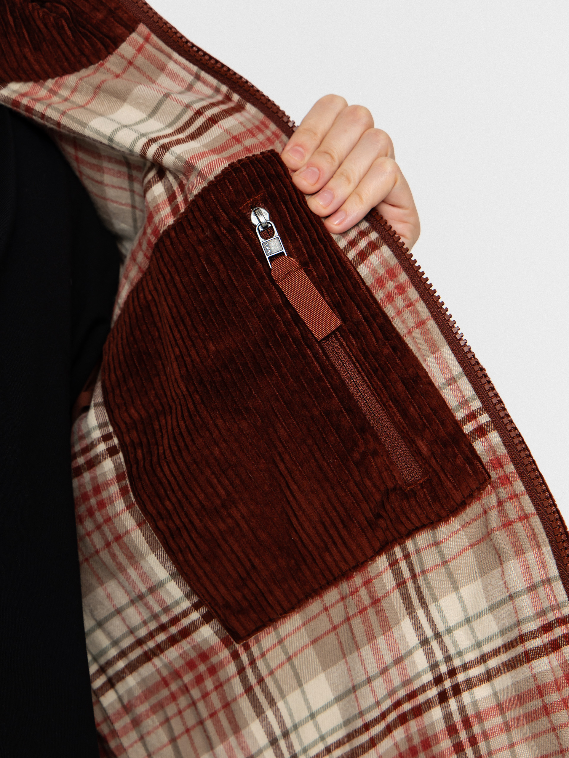 Geacă Patagonia Cord Fjord Wmn (dried vanilla)