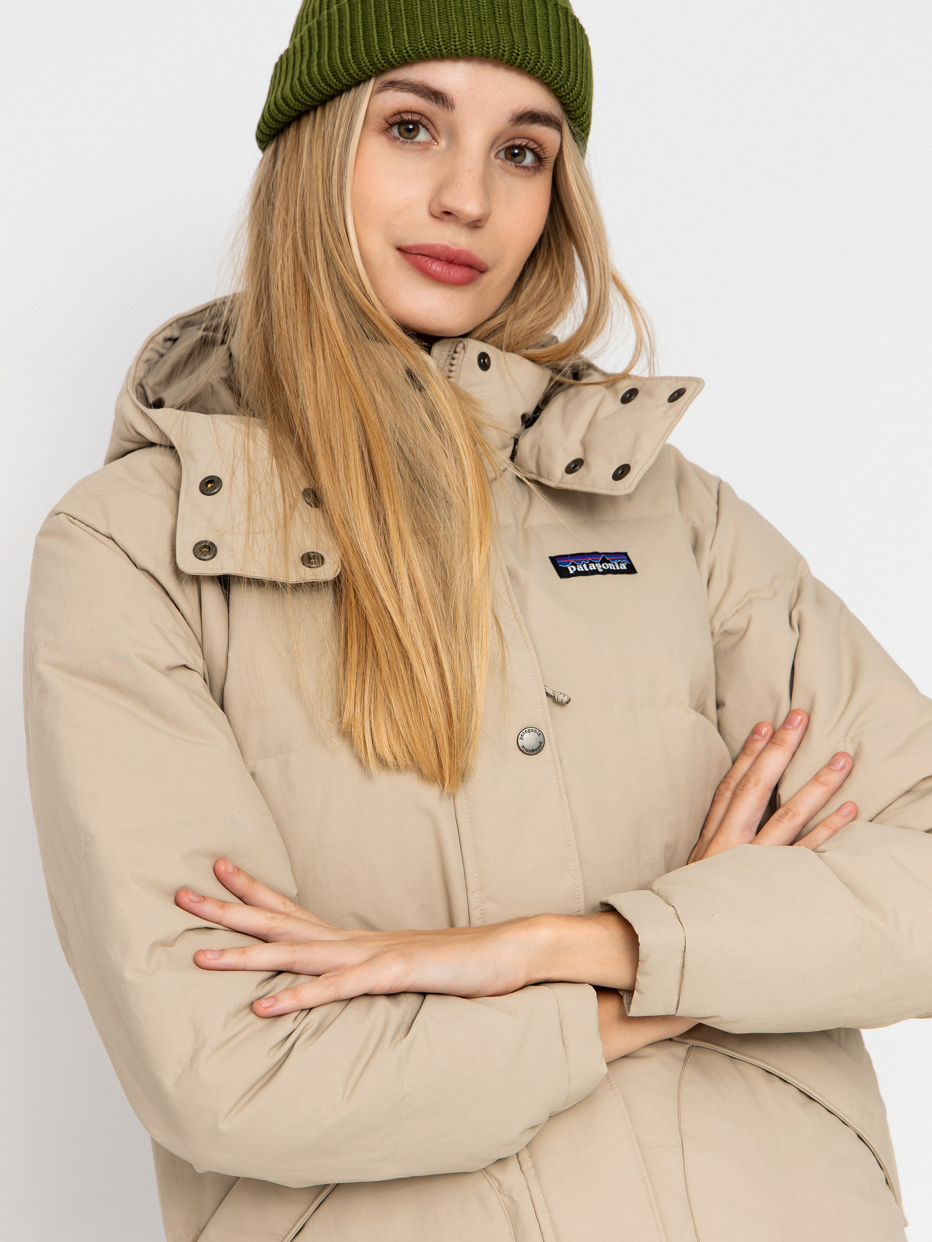 Geacă Patagonia Downdrift Parka Wmn (oar tan)