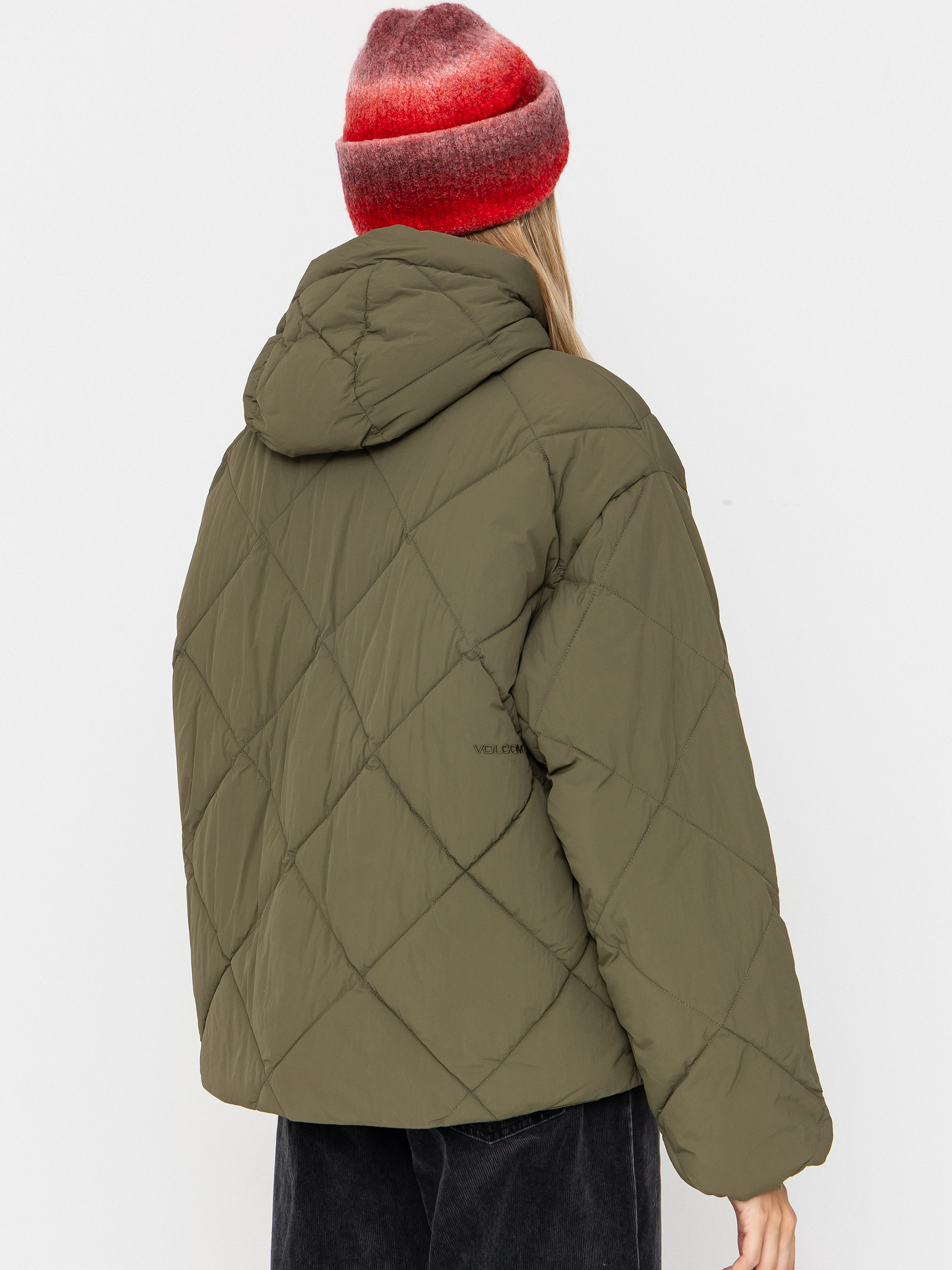 Geacă Volcom Out Of Boxy Puff Wmn (wintermoss)