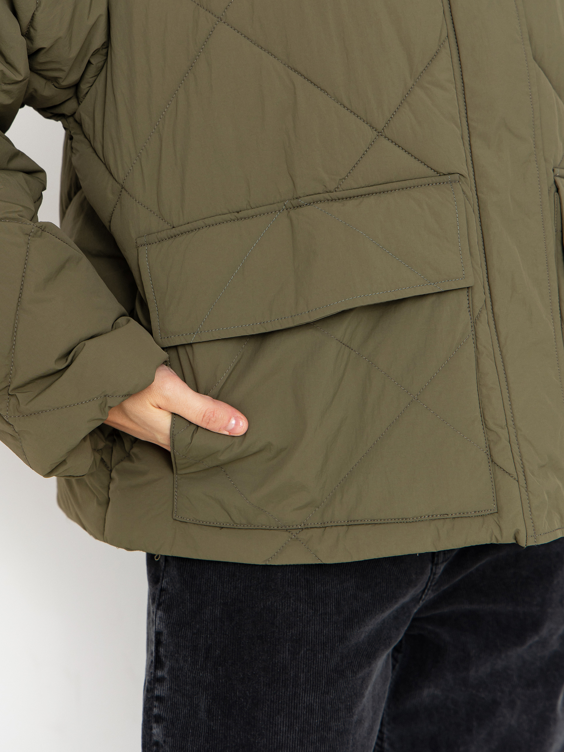 Geacă Volcom Out Of Boxy Puff Wmn (wintermoss)