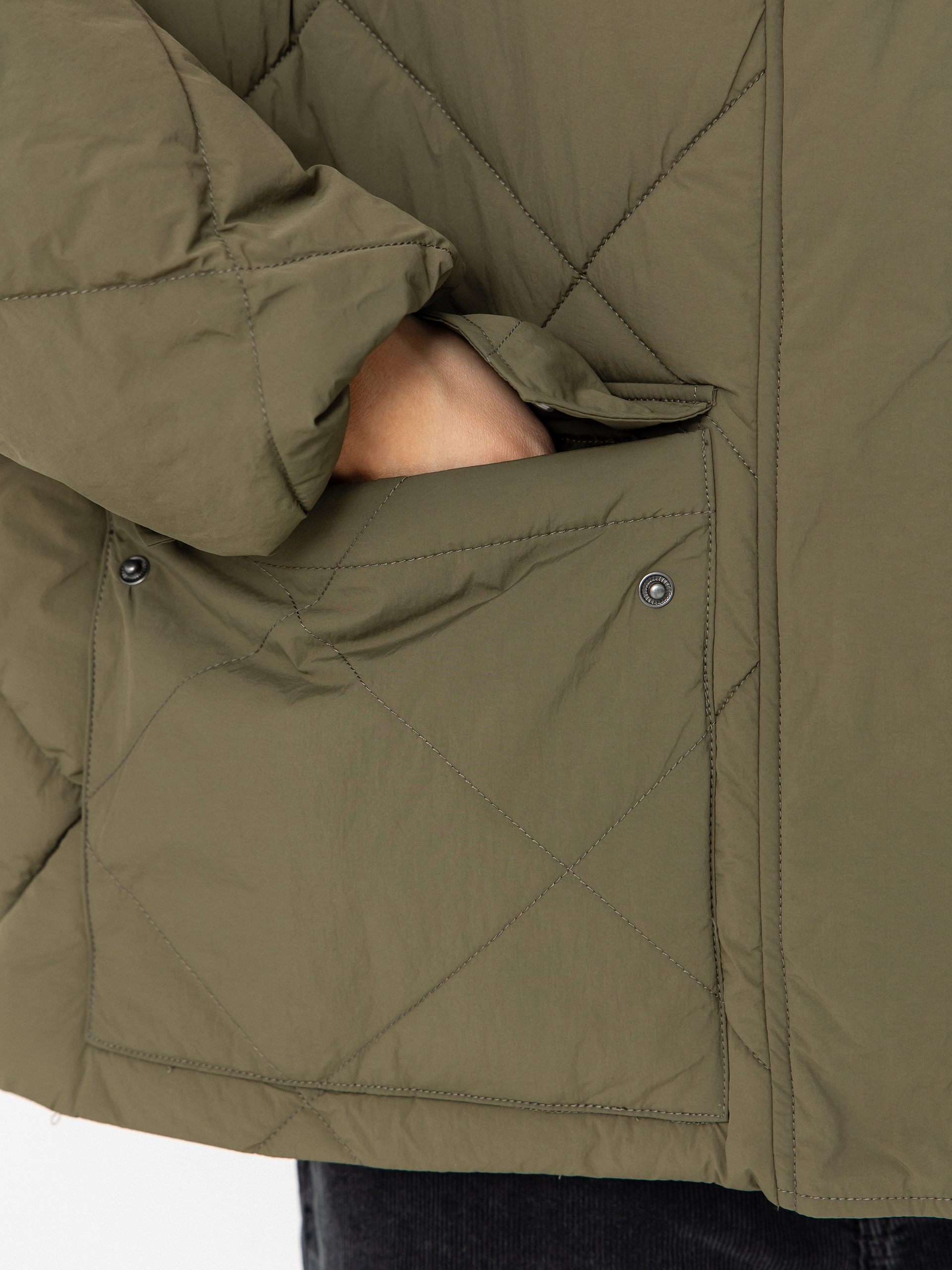 Geacă Volcom Out Of Boxy Puff Wmn (wintermoss)