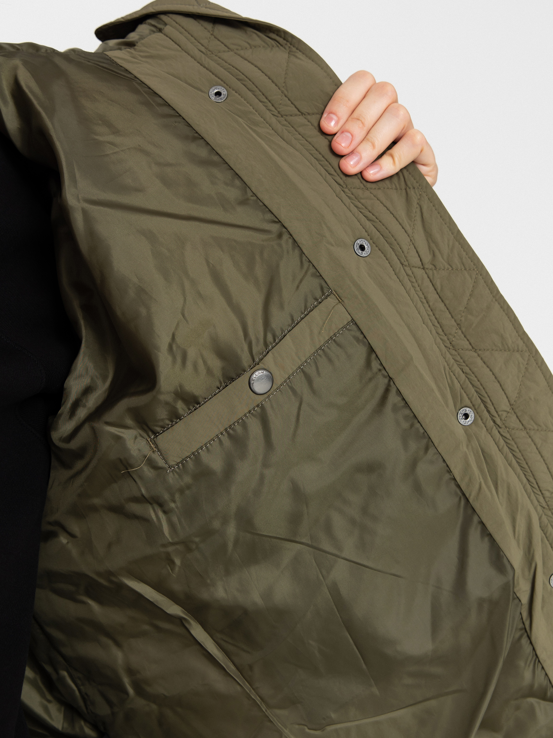 Geacă Volcom Out Of Boxy Puff Wmn (wintermoss)