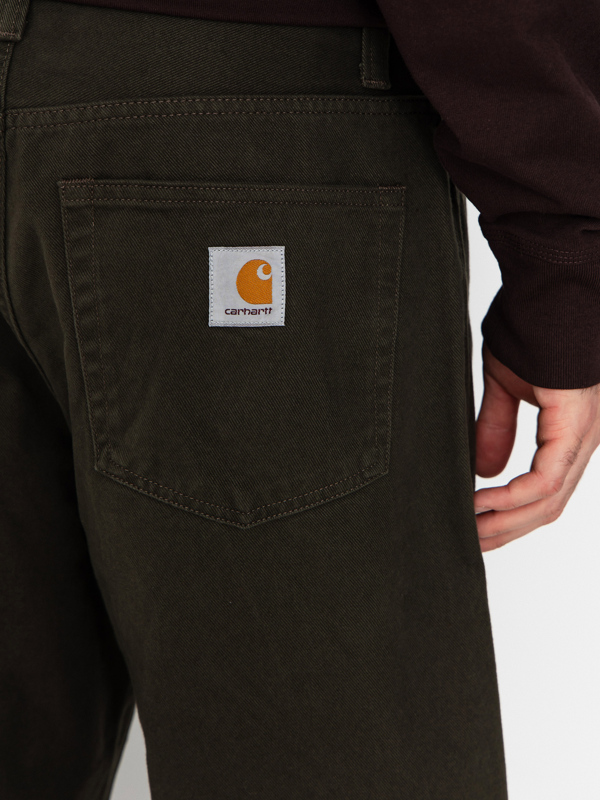 Pantaloni Carhartt WIP Landon (cypress/rinsed)