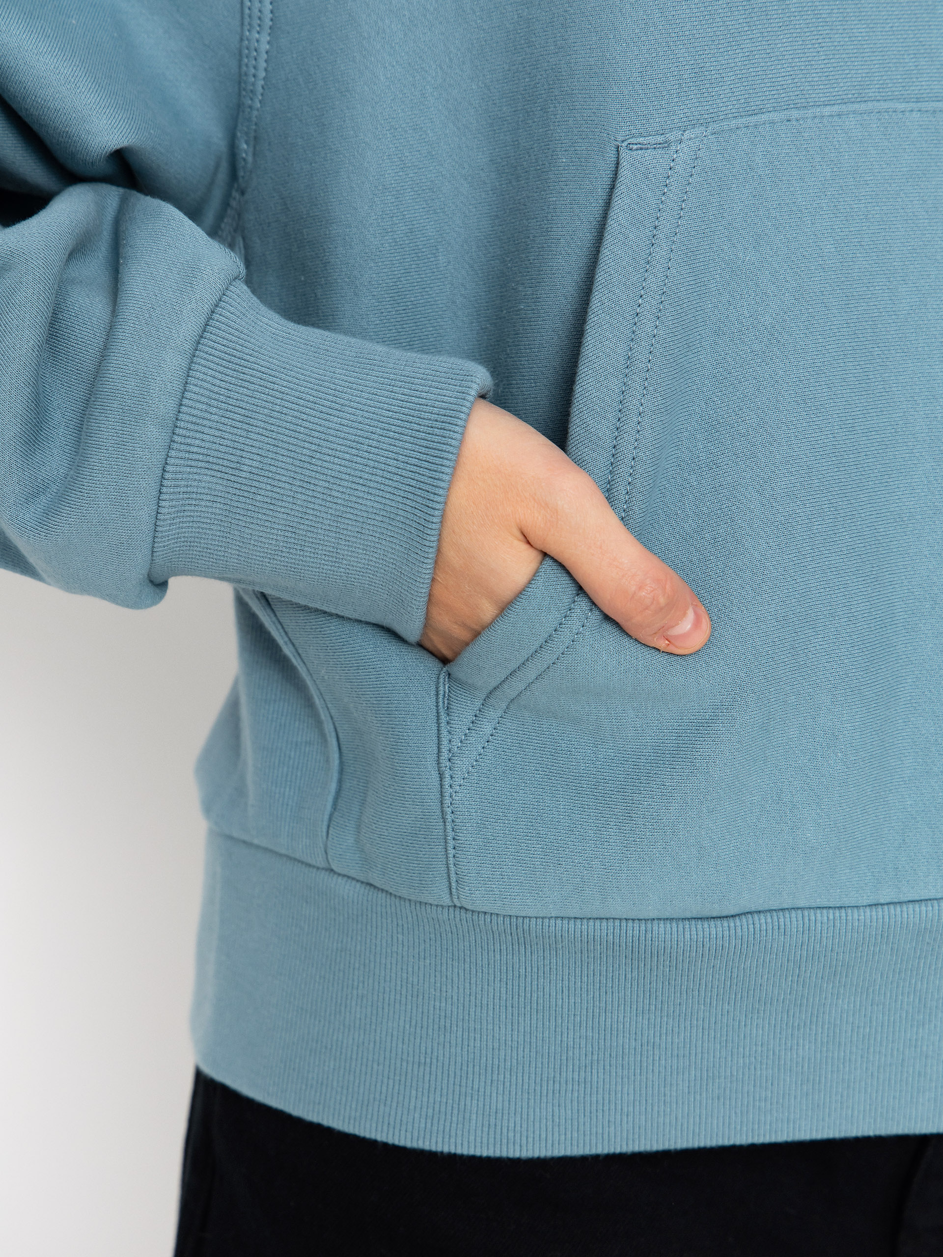 Hanorac cu glugă Carhartt WIP American Script HD Wmn (citadel)