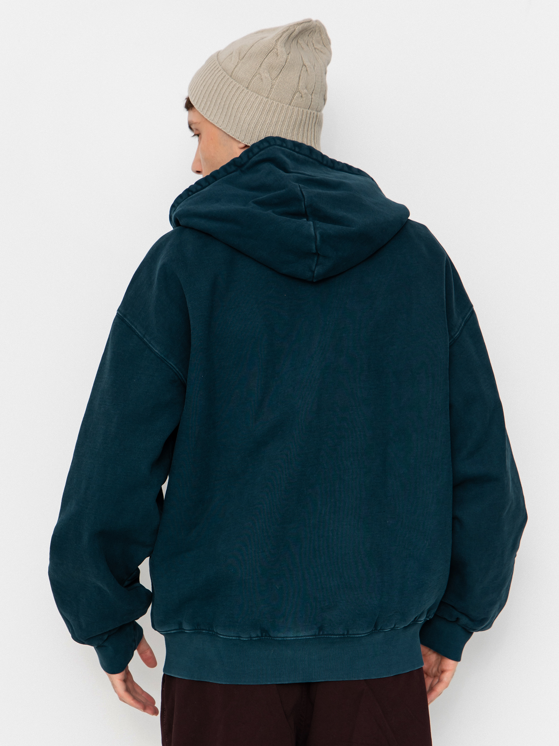 Geacă Carhartt WIP Vista ZHD (deep lagoon/garment dyed)