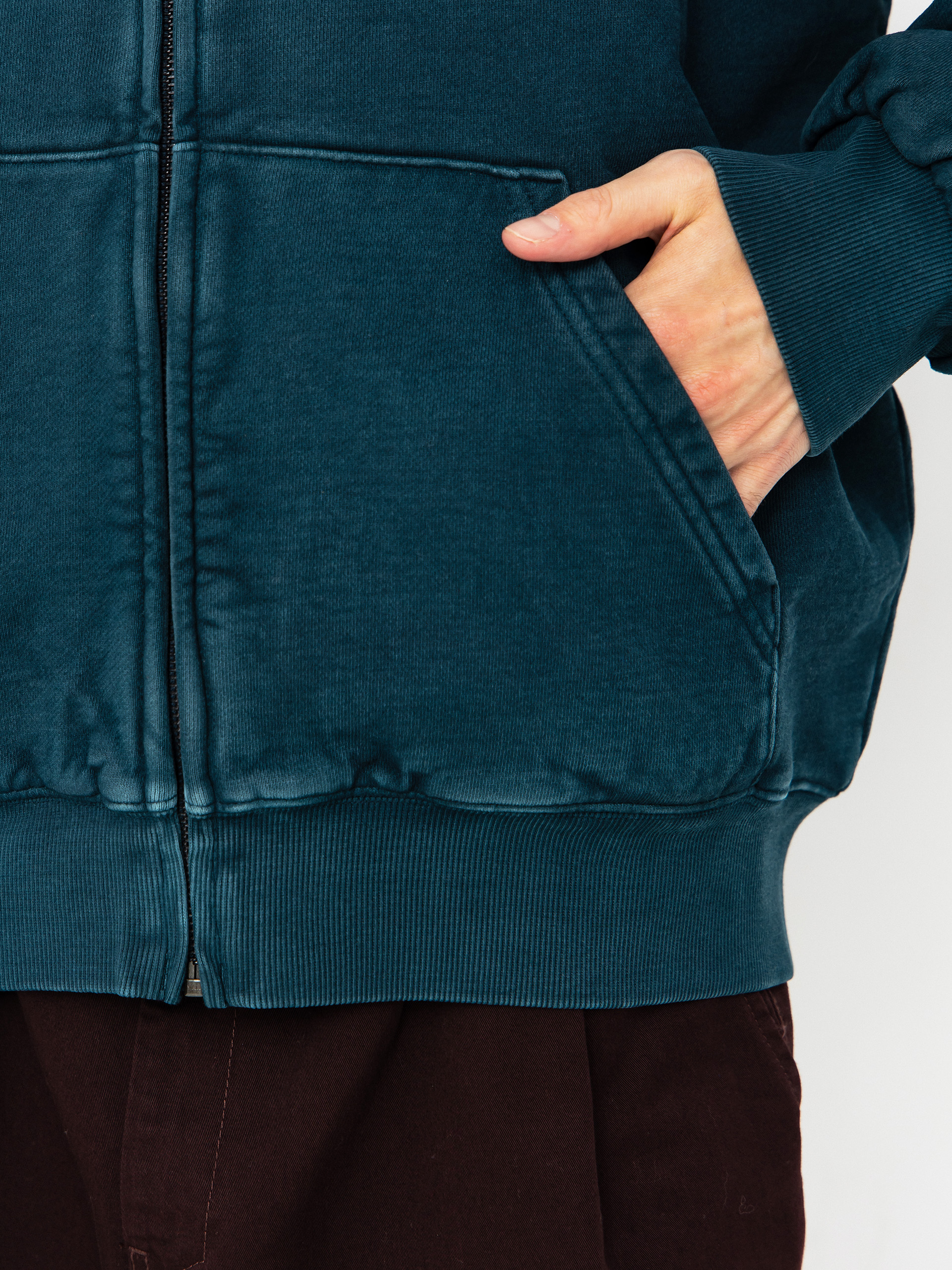 Geacă Carhartt WIP Vista ZHD (deep lagoon/garment dyed)