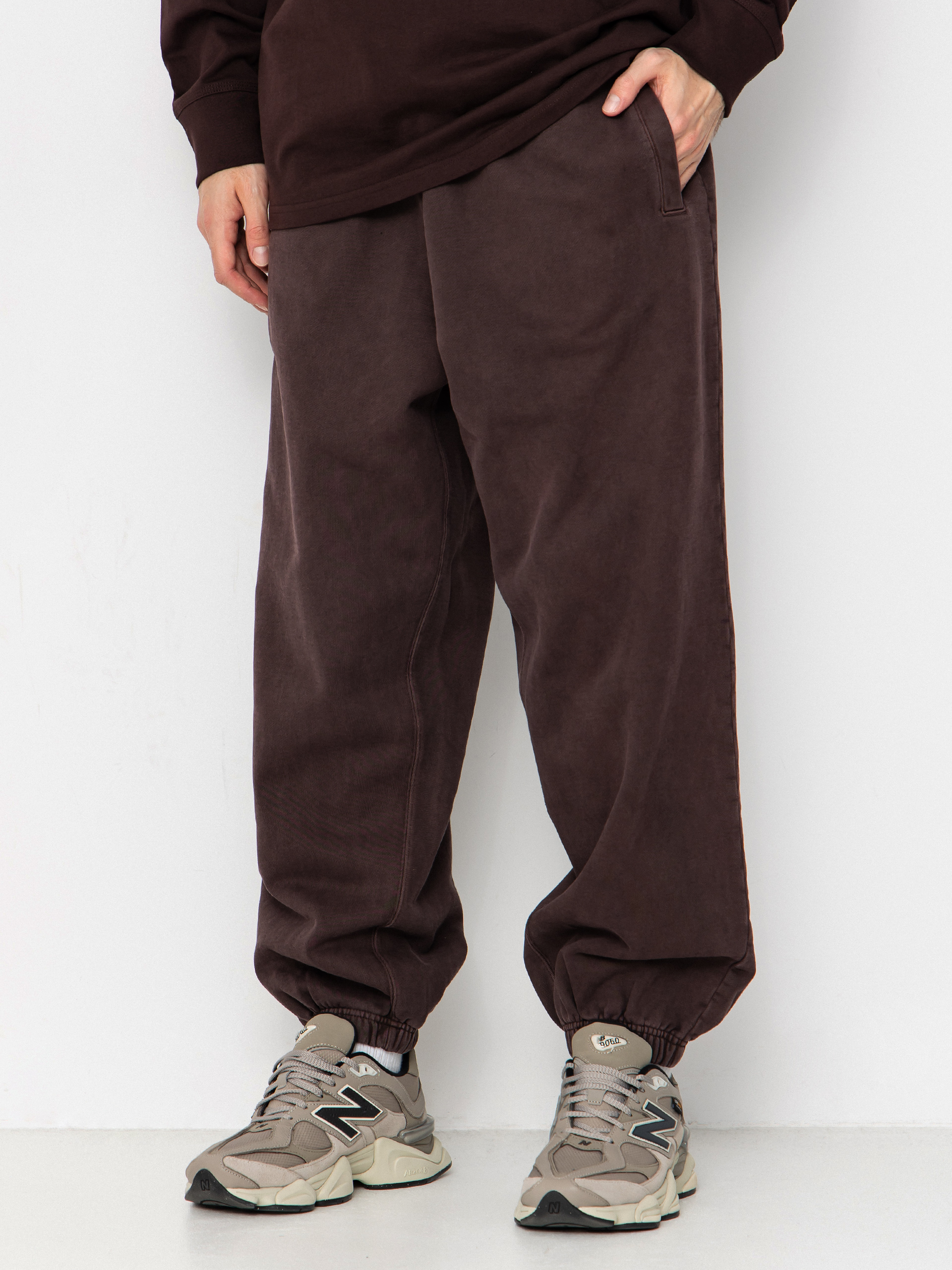 Pantaloni Carhartt WIP Vista Grand Sweat (palisander/garment dyed)