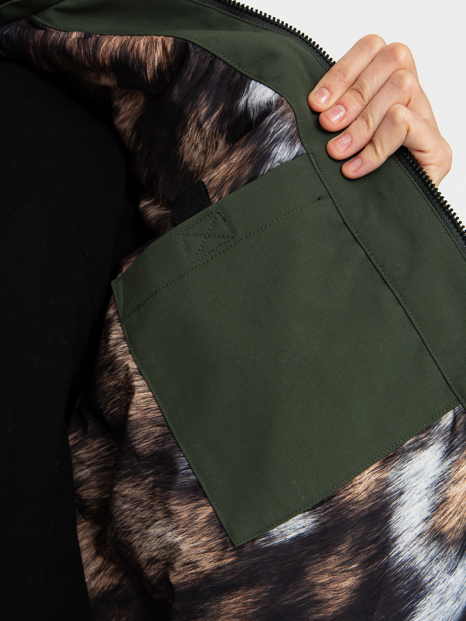 Geacă Carhartt WIP Newkirk Wmn (opuntia/wild dog print)