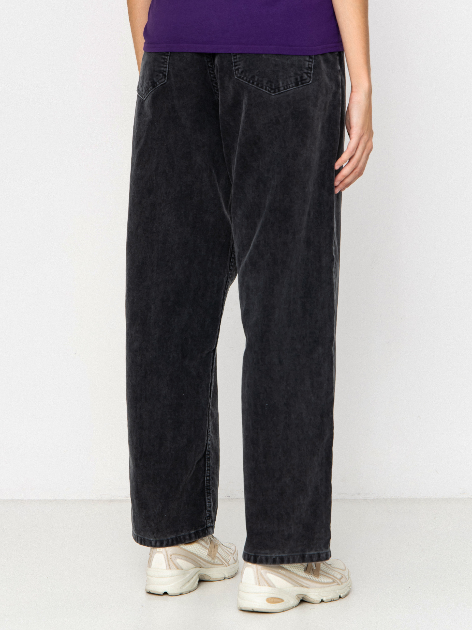 Pantaloni Carhartt WIP Brandon Wmn (black/dusky washed)