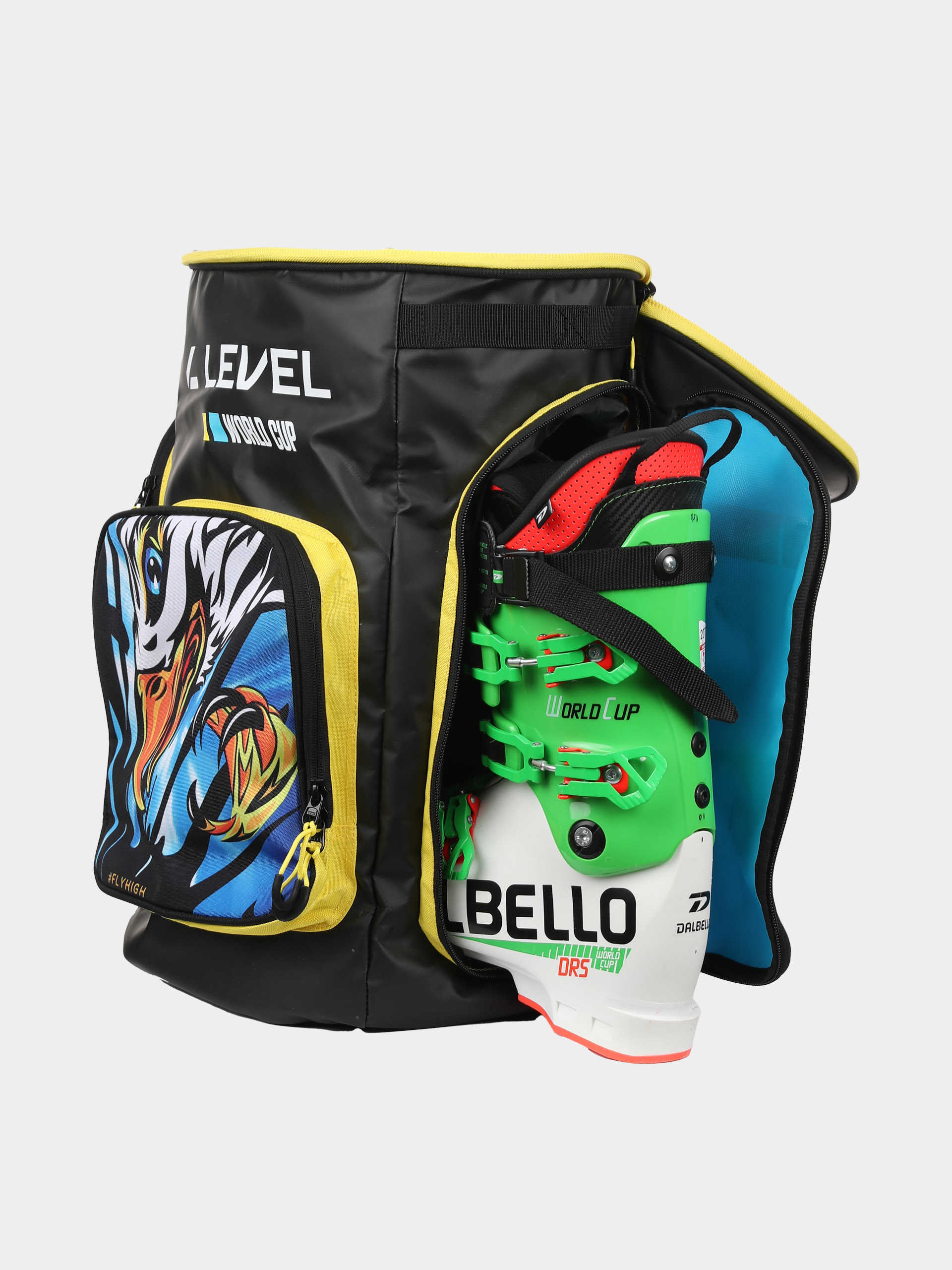 Rucsac Level Ski Team 40Lt (yellow blue)