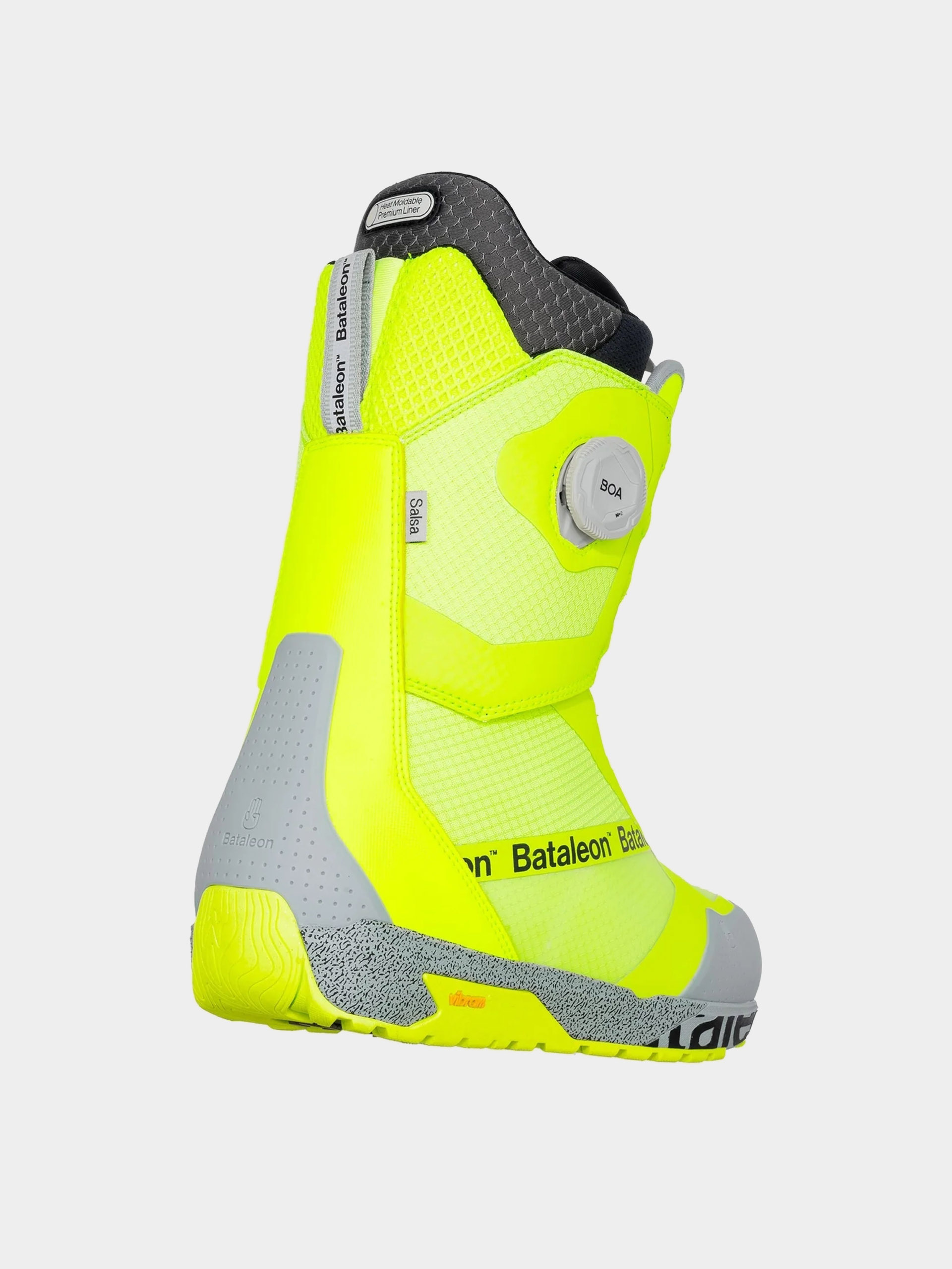 Pentru bărbați Încălțăminte pentru snowboard Bataleon Salsa Double BOA (neon yellow)