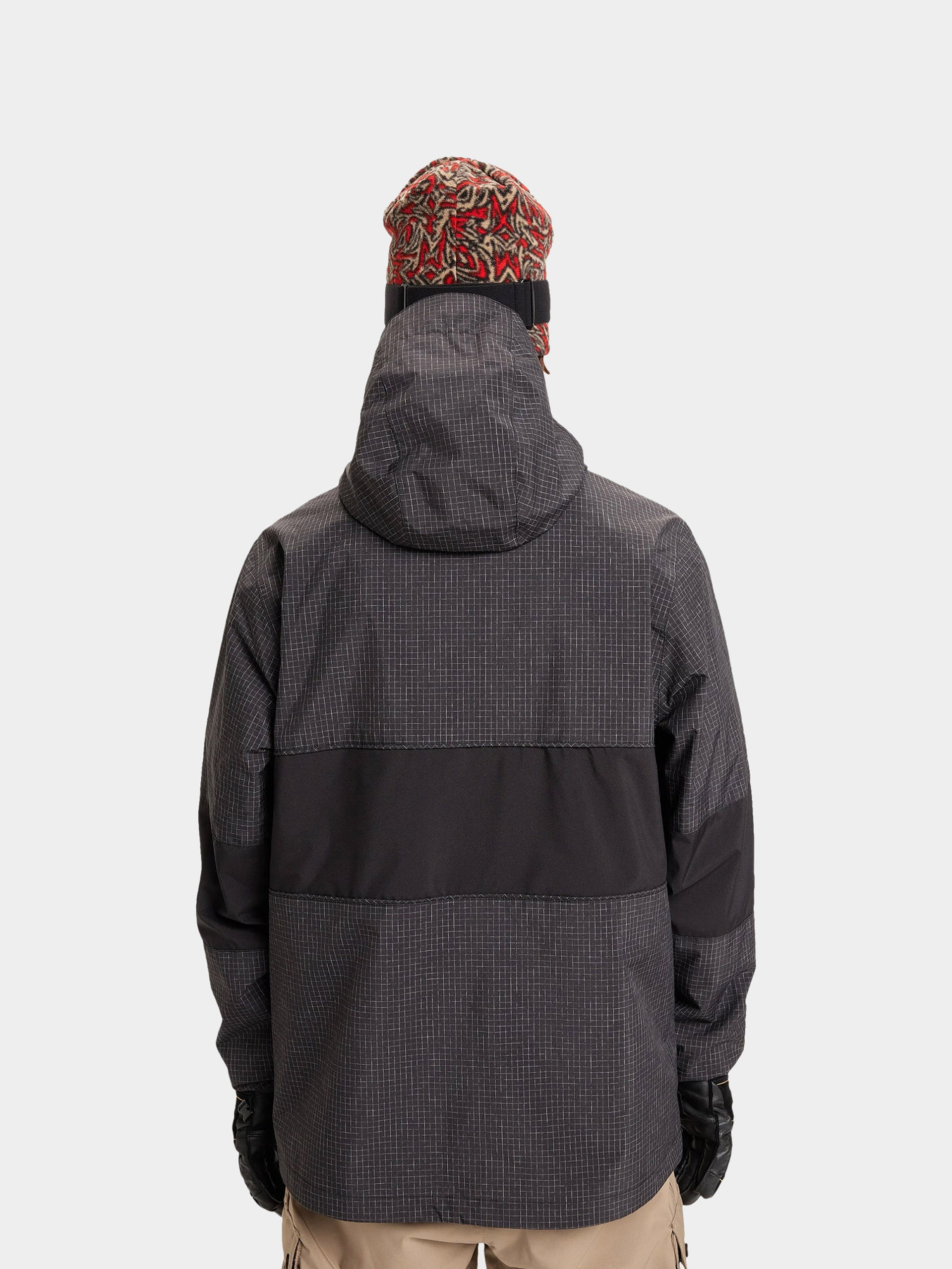 Pentru bărbați Geacă de snowboard Quiksilver High In The Hood (black)