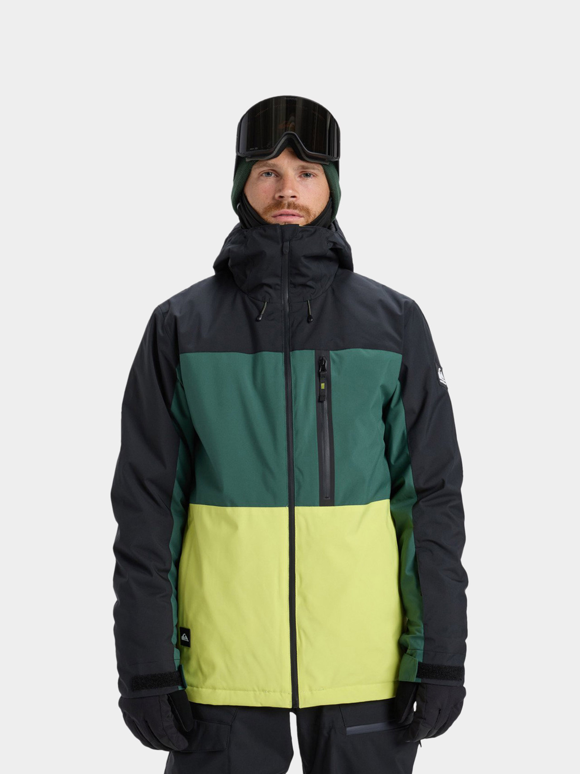 ギル Geacă de snowboard Quiksilver Forever Stretch Gore Tex - verde