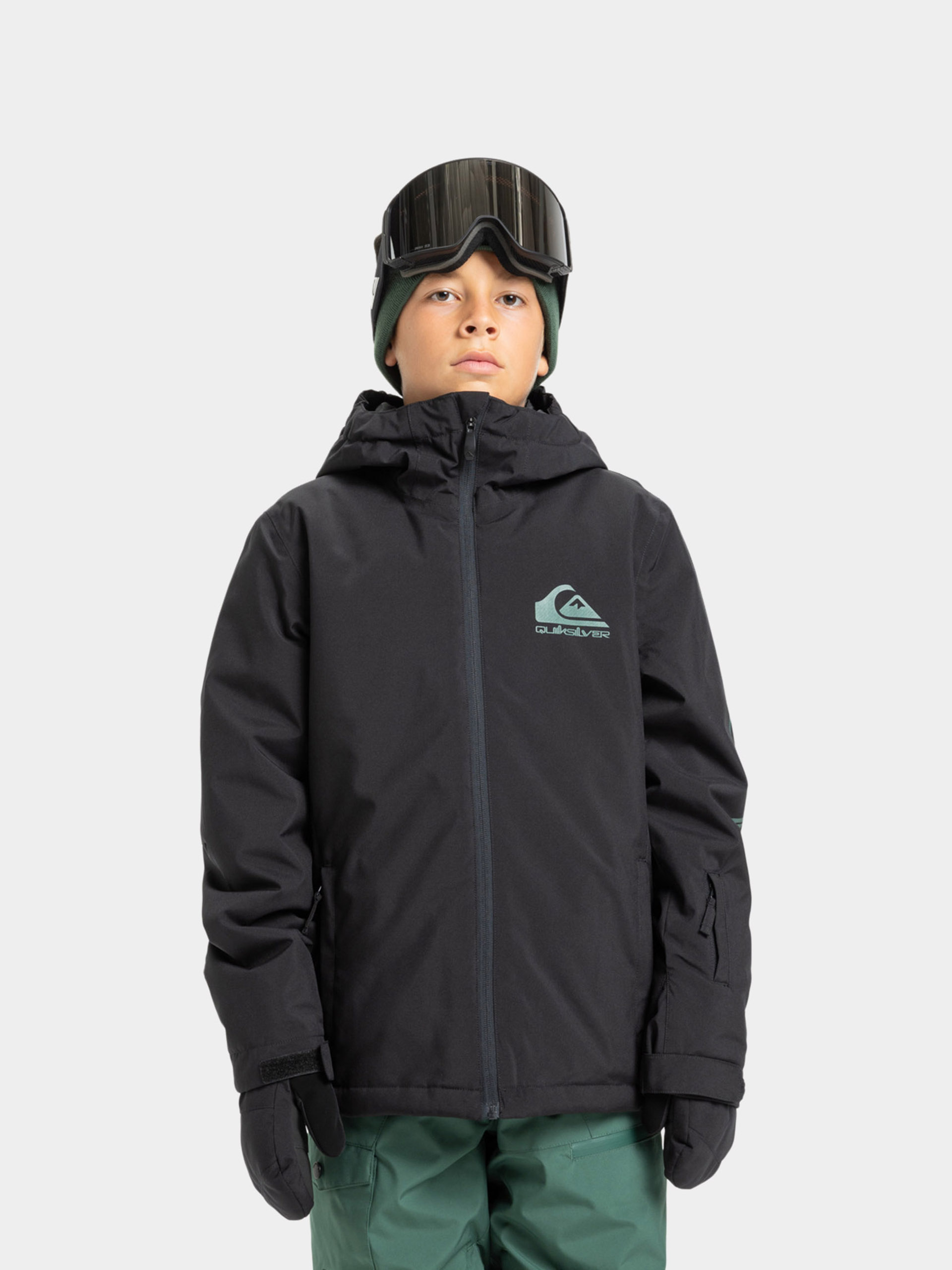 Geacă de snowboard Quiksilver Mission JR (black)