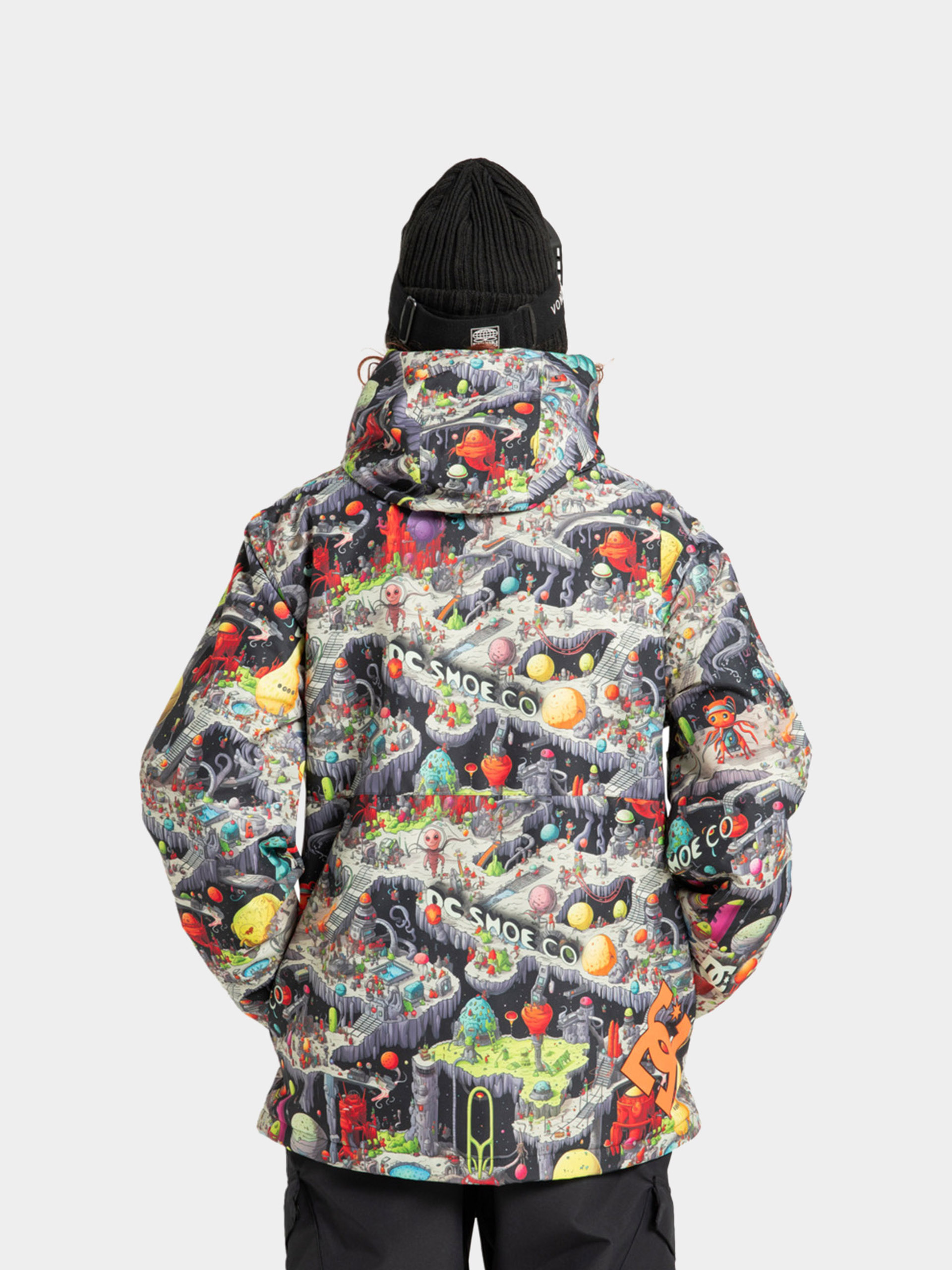 Geacă de snowboard DC Basis Print (outer world black)