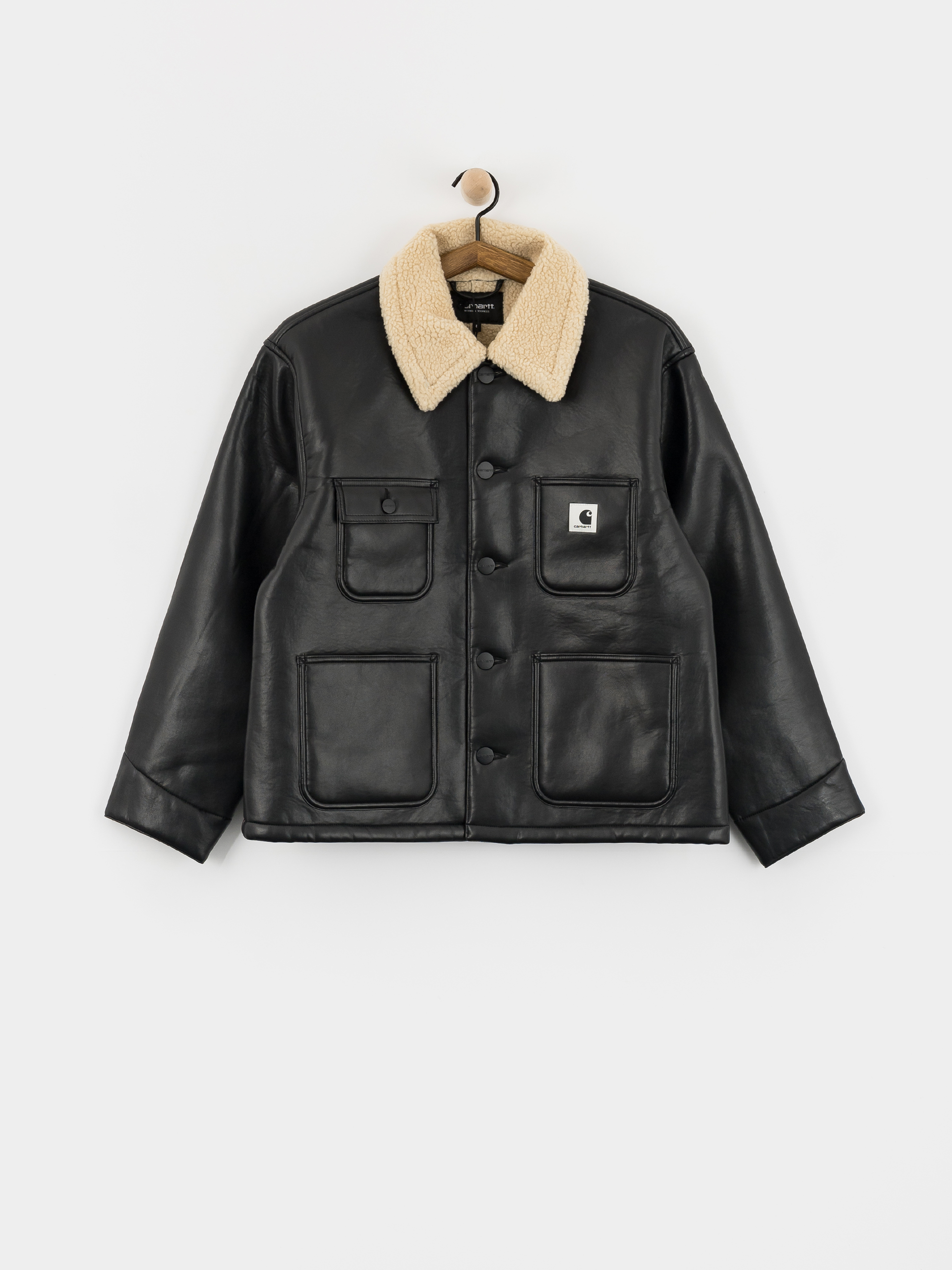 Geacă Carhartt WIP Shepton OG Michigan Coat Wmn (black/natural)