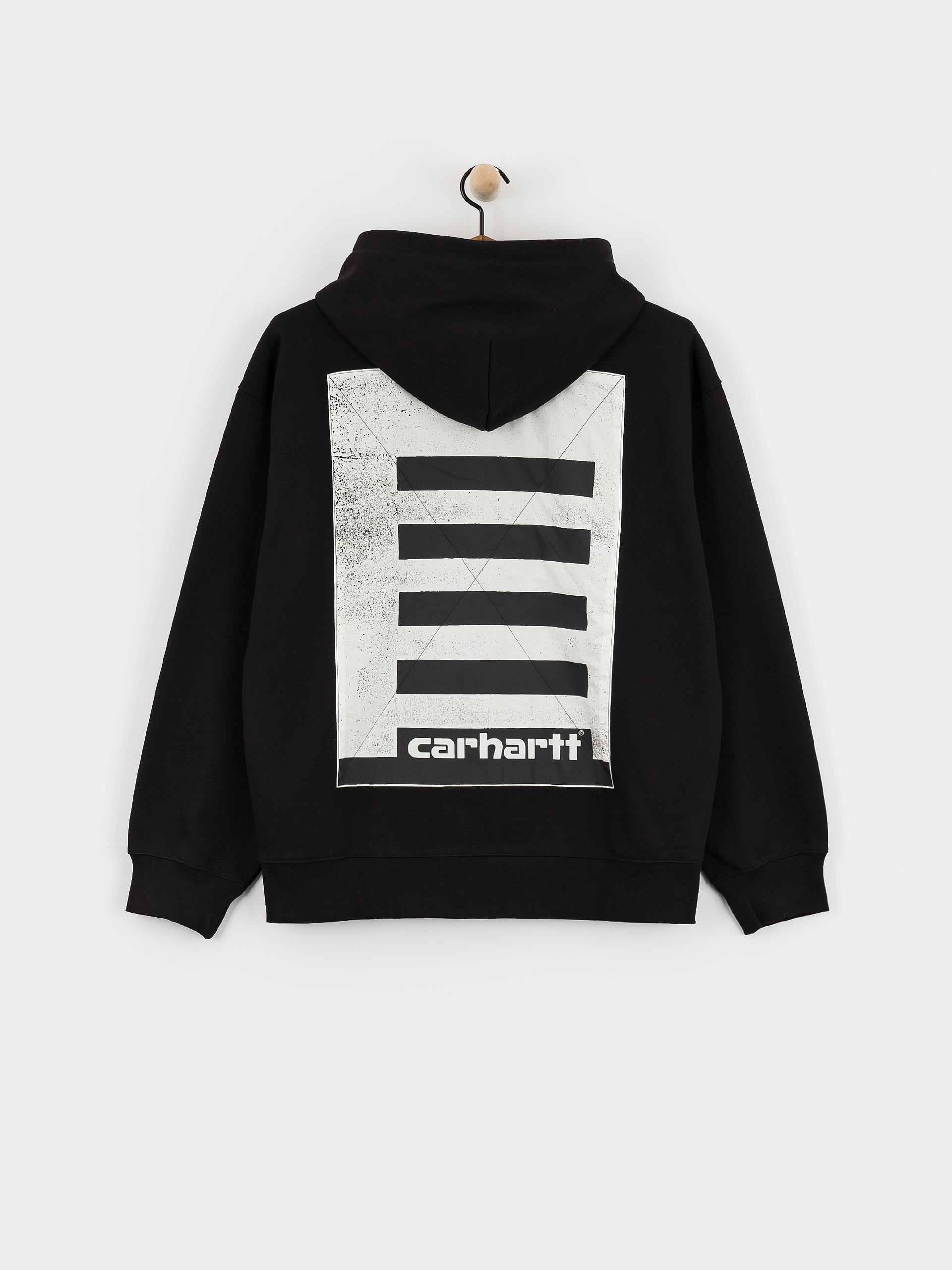 Hanorac cu glugă Carhartt WIP Archive Lines ZHD (black)