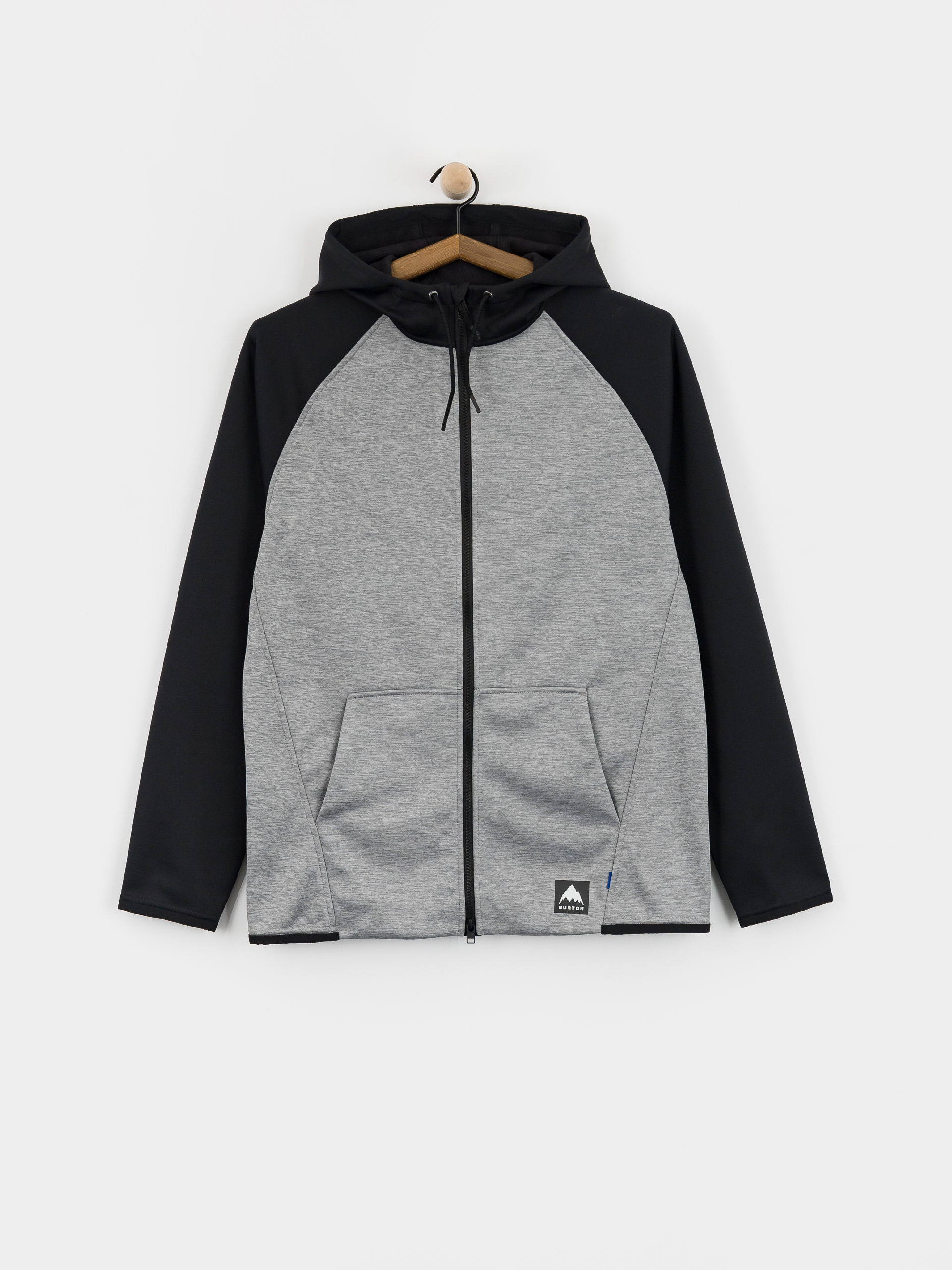 Pentru bărbați Hanorac termic Burton Crown ZHD (gray heather/true black)