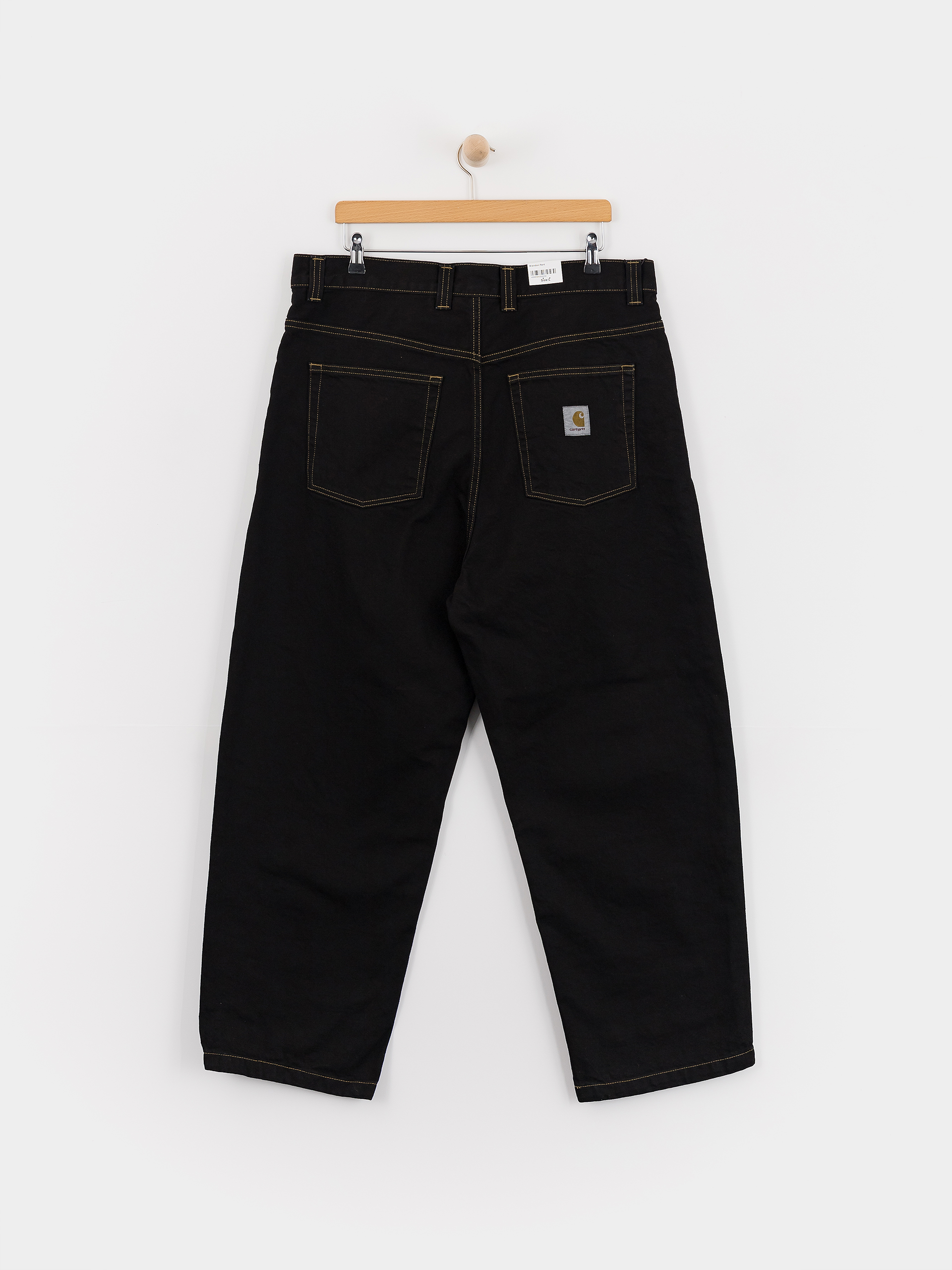 Pantaloni Carhartt WIP Brandon (black rinsed)