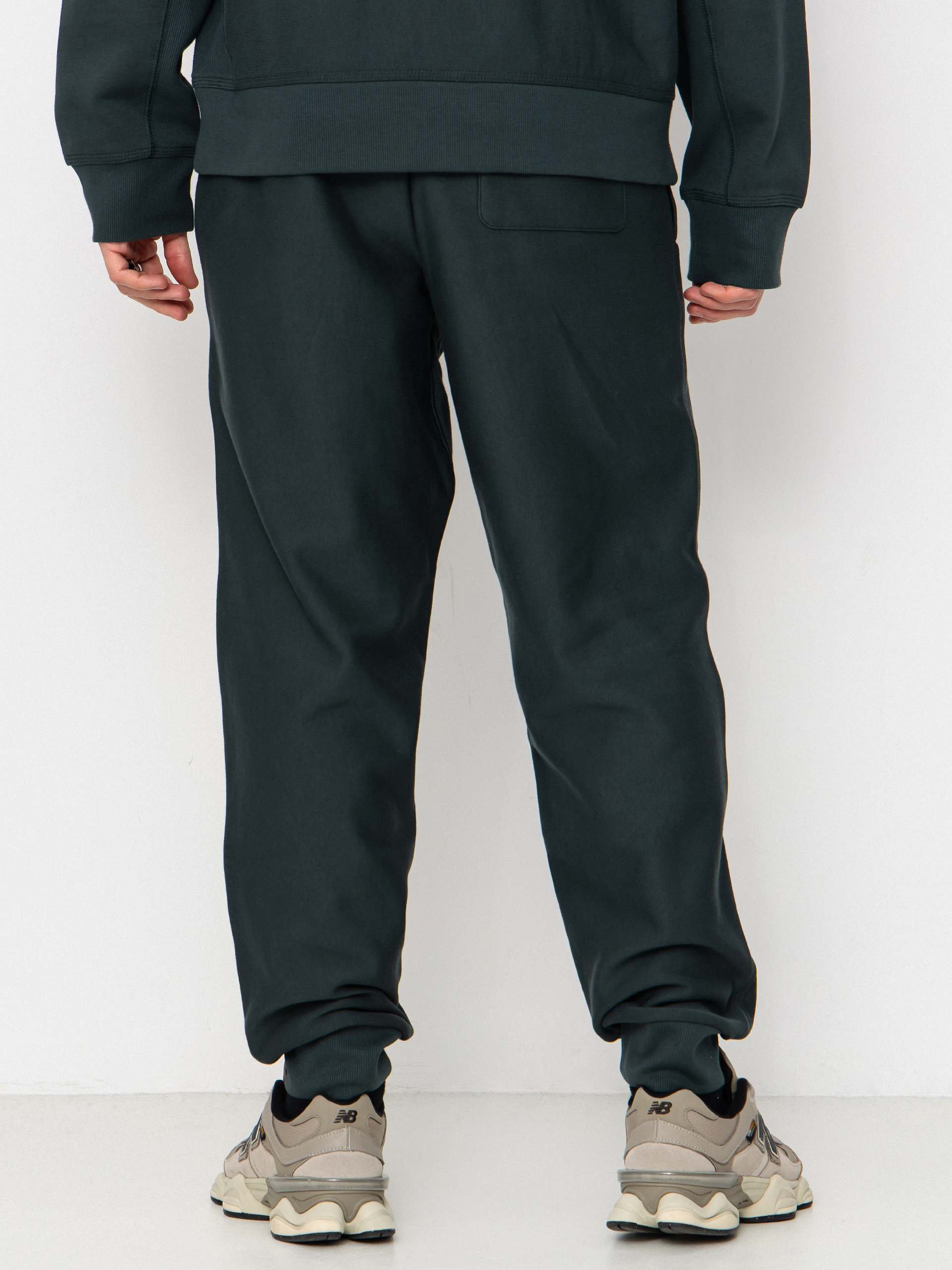 Pantaloni Carhartt WIP American Script Jogging (kale green)