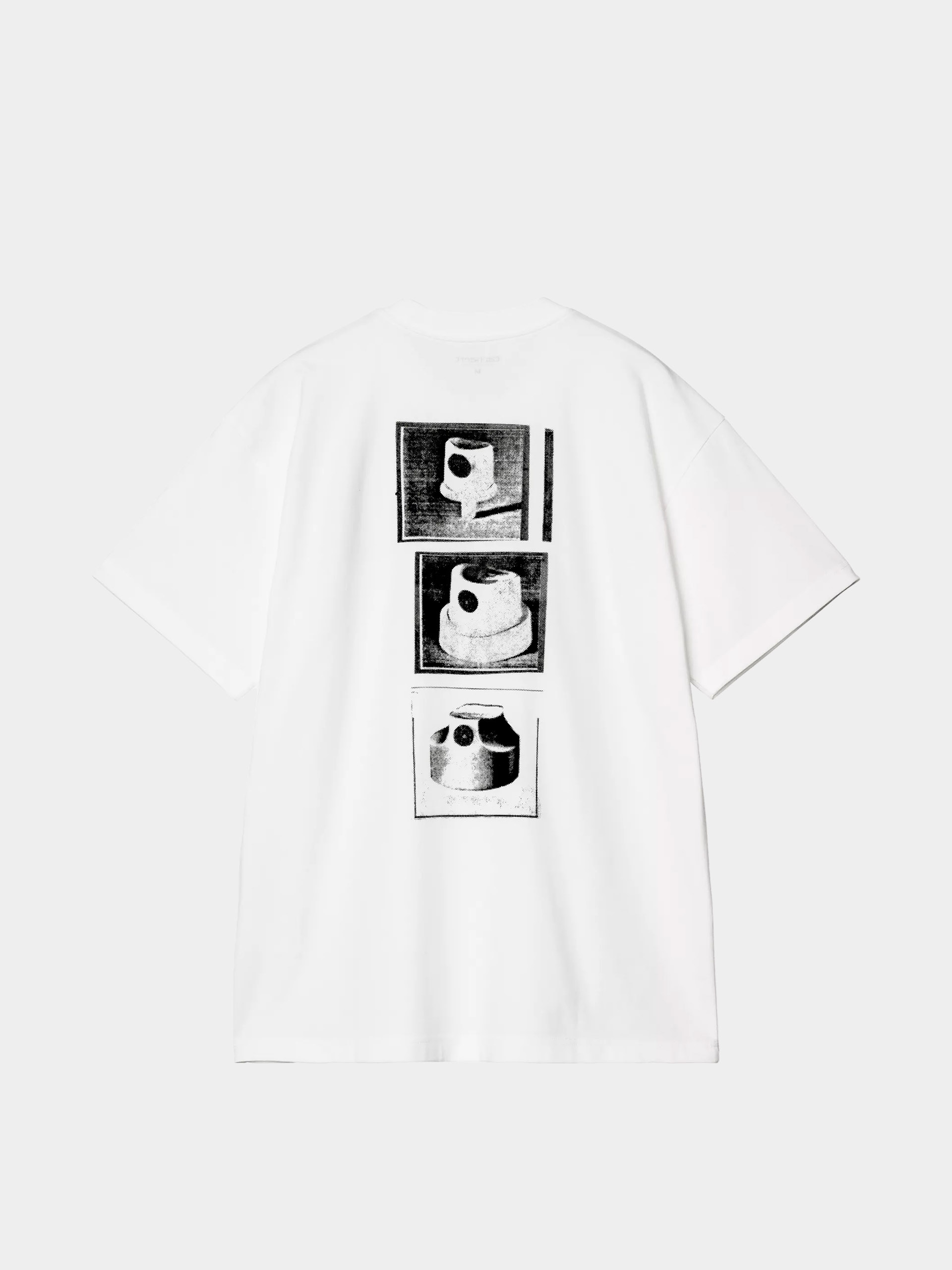 Tricou Carhartt WIP Caps (white)