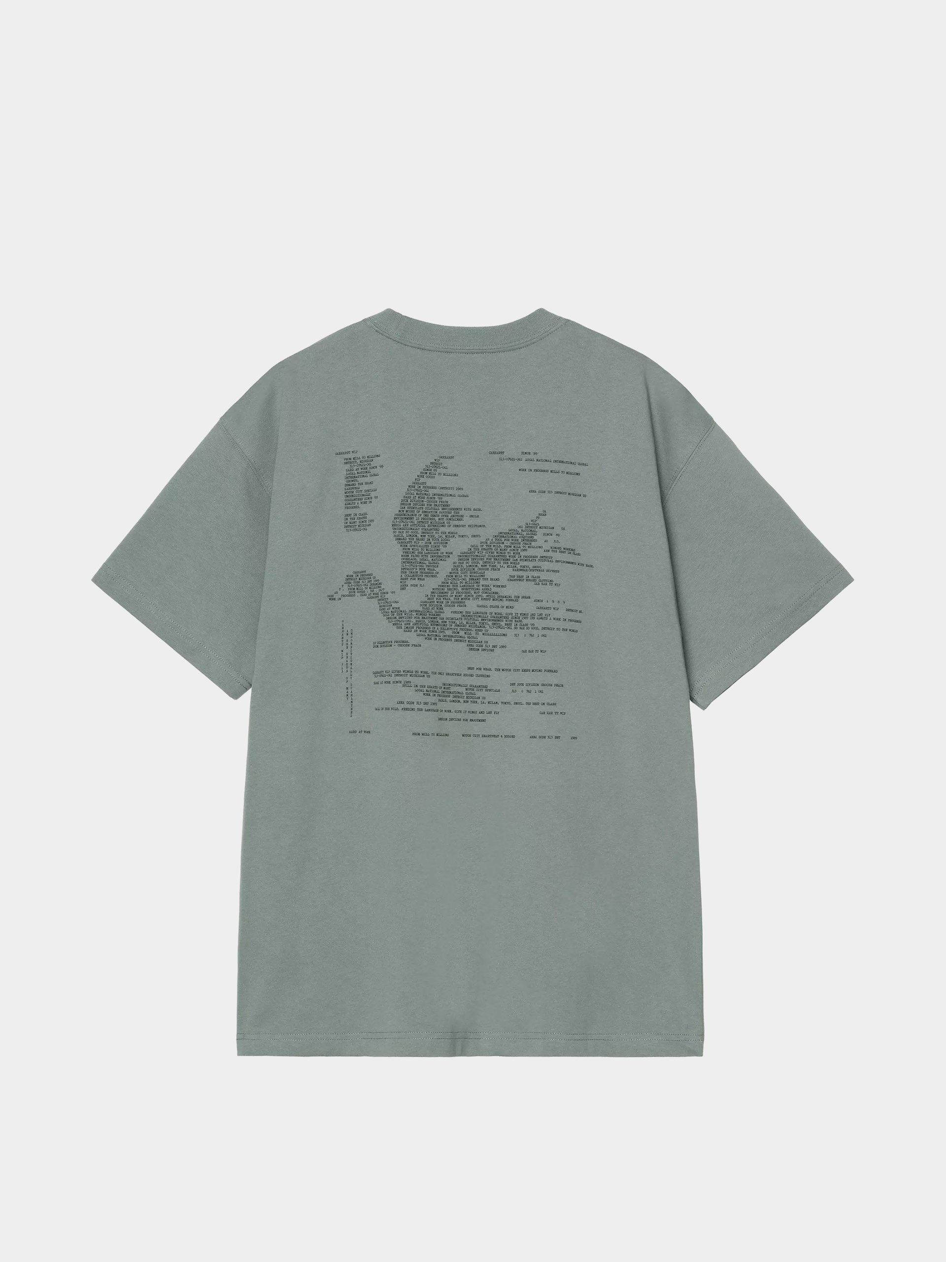 Tricou Carhartt WIP Punched (velvet green)