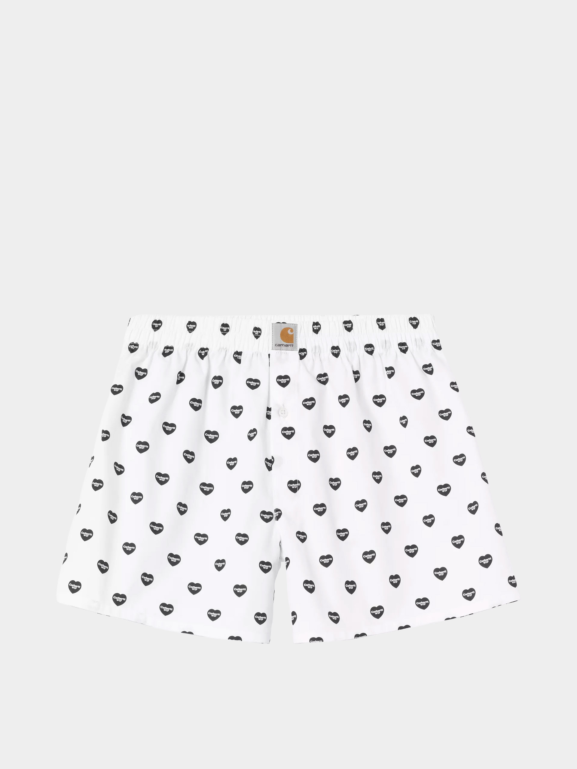 Lenjerie de corp Carhartt WIP Cotton Boxer (heart print/white/black)