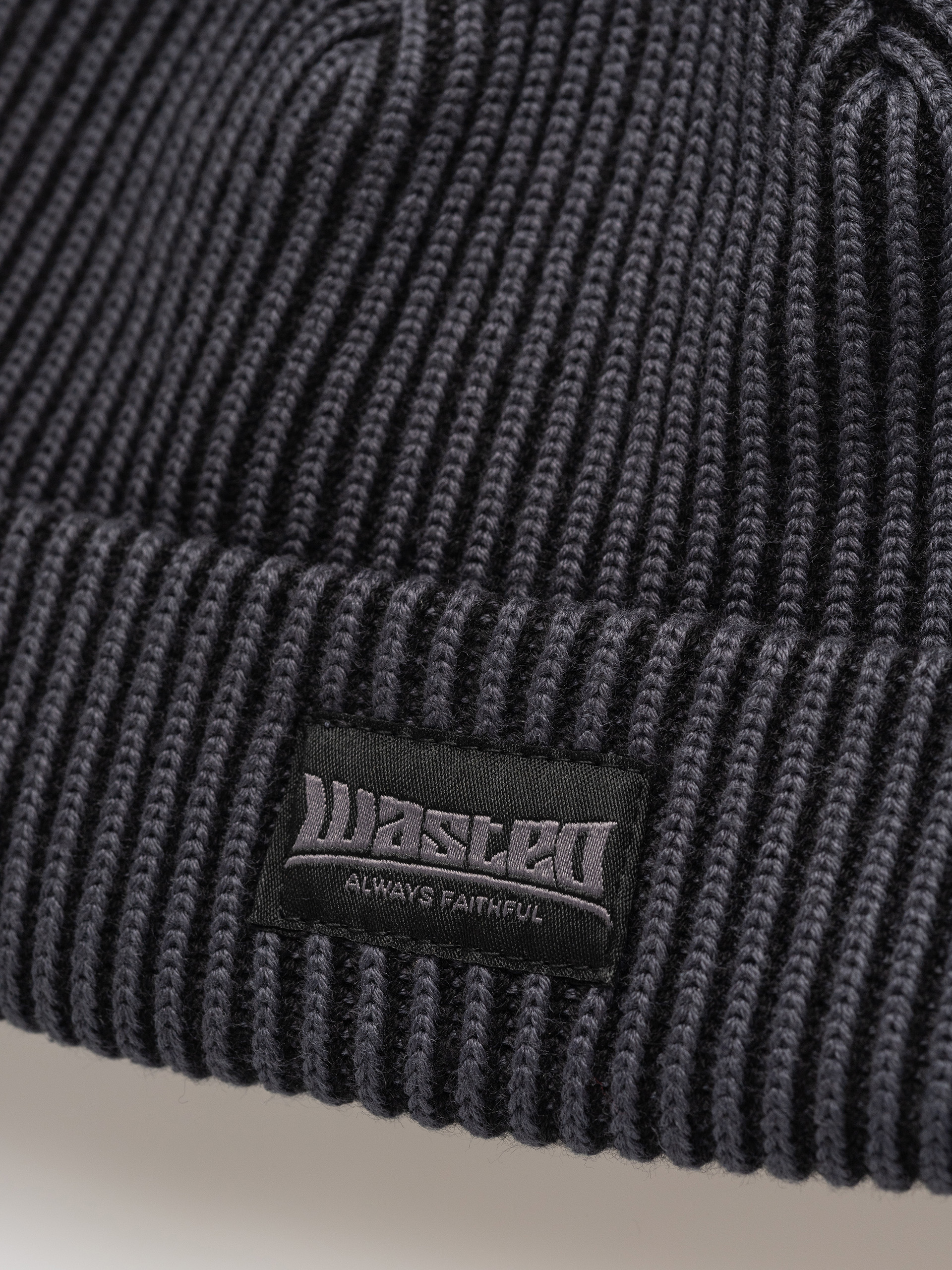 Căciulă Wasted Paris Pusher (black/charcoal)