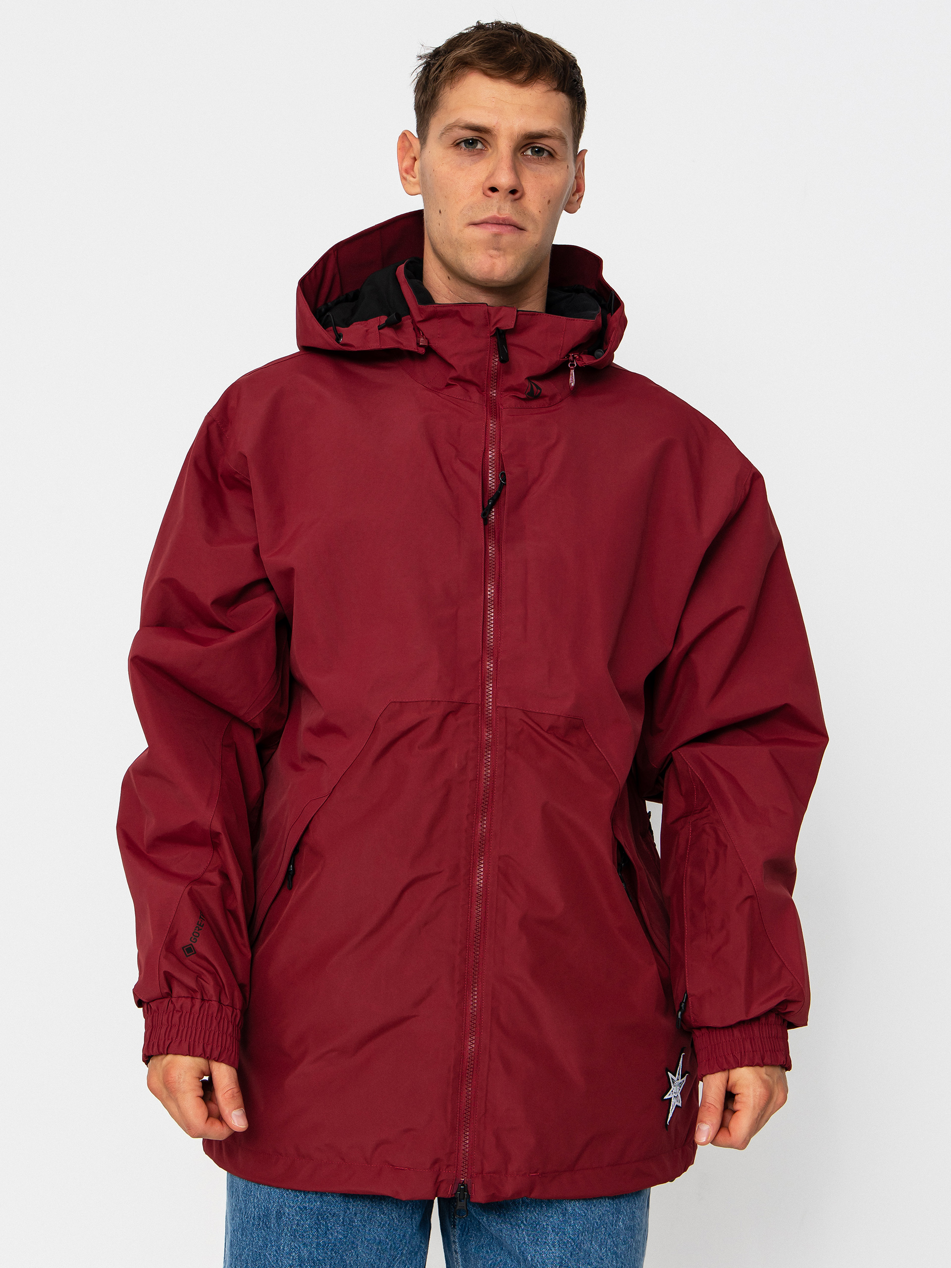 Geacu0103 de snowboard Volcom Longo Gore Tex (burnt red)
