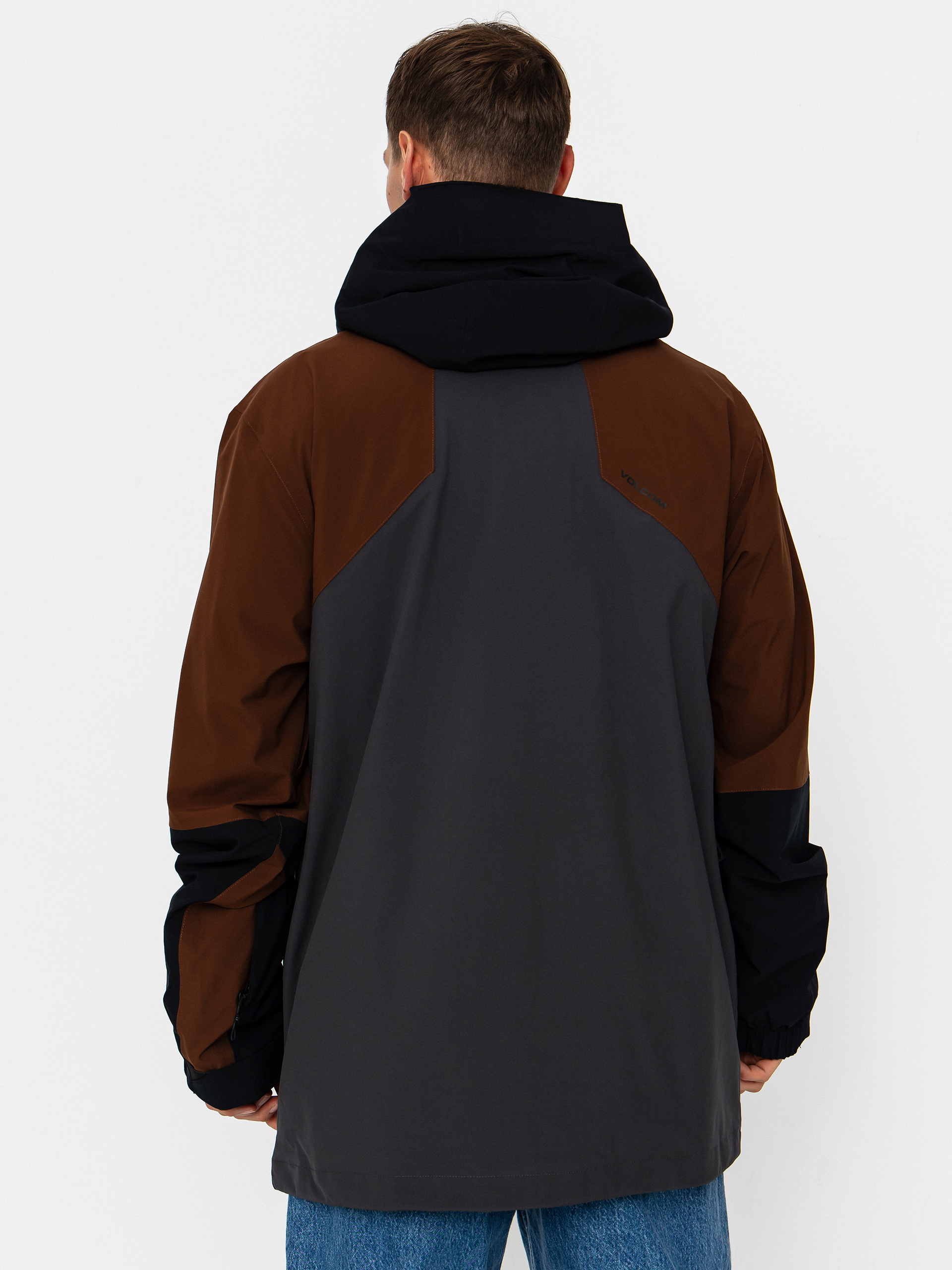 Pentru bărbați Geacă de snowboard Volcom Rnge Stretch 30K (brown)