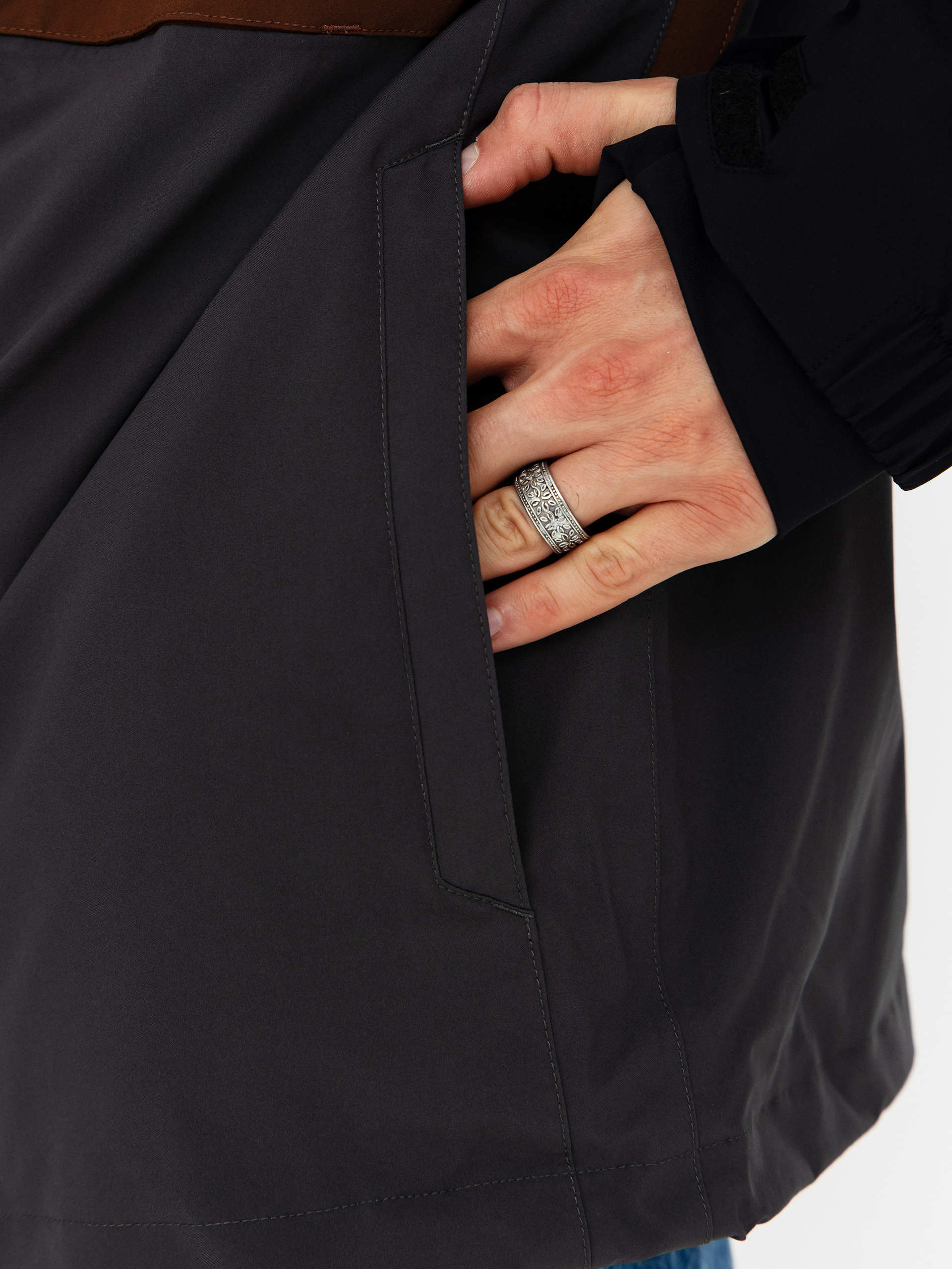 Pentru bărbați Geacă de snowboard Volcom Rnge Stretch 30K (brown)