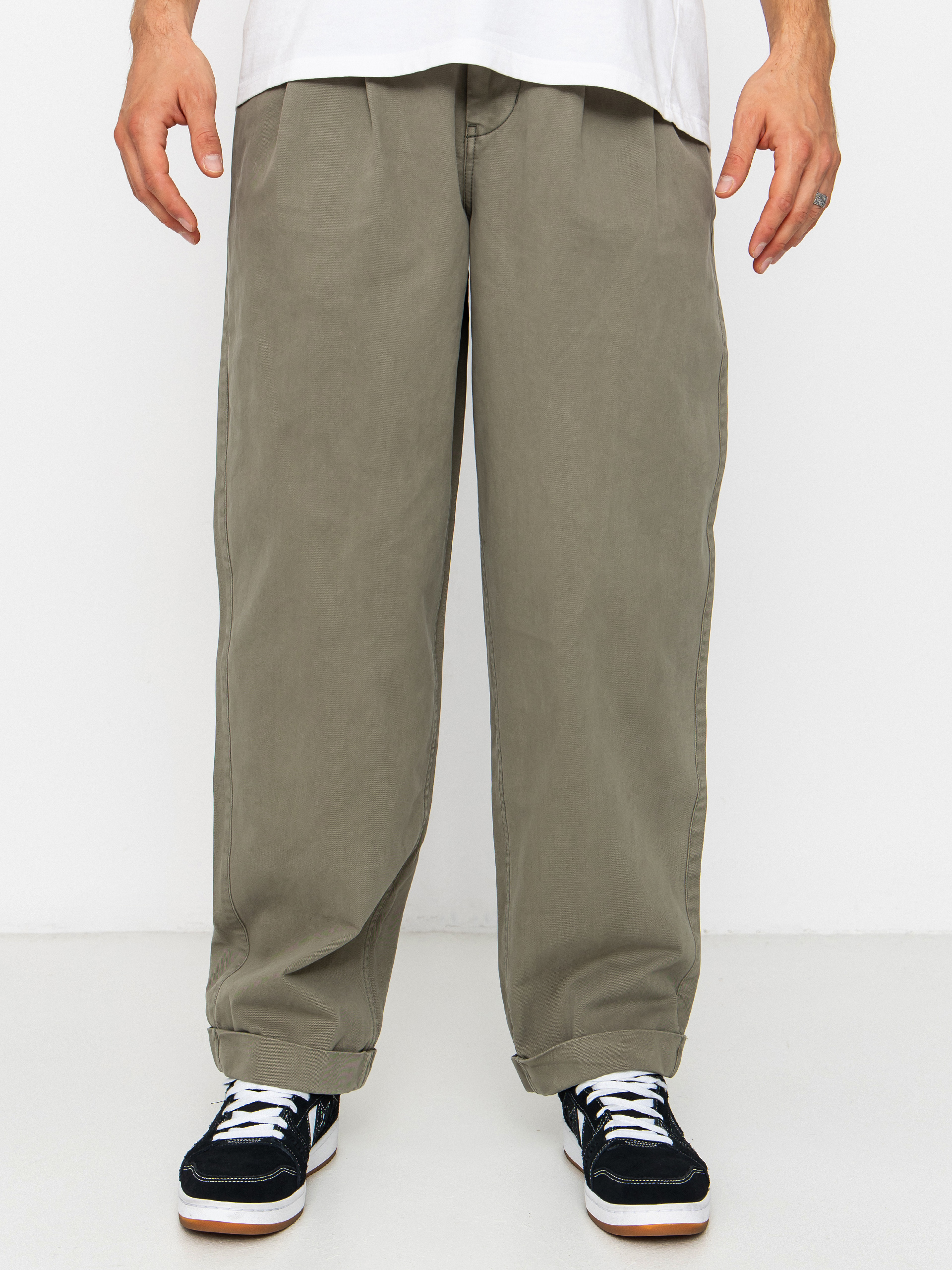 Pantaloni Element Big Pleated Chino