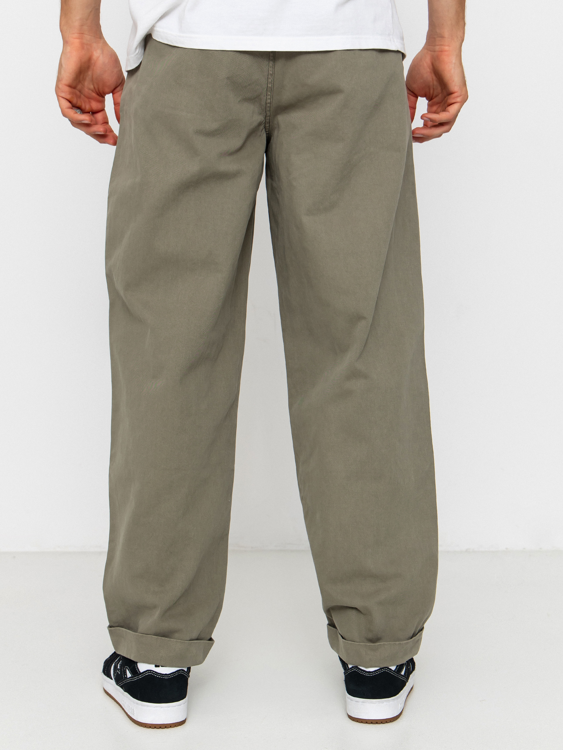Pantaloni Element Big Pleated Chino (kalamata)