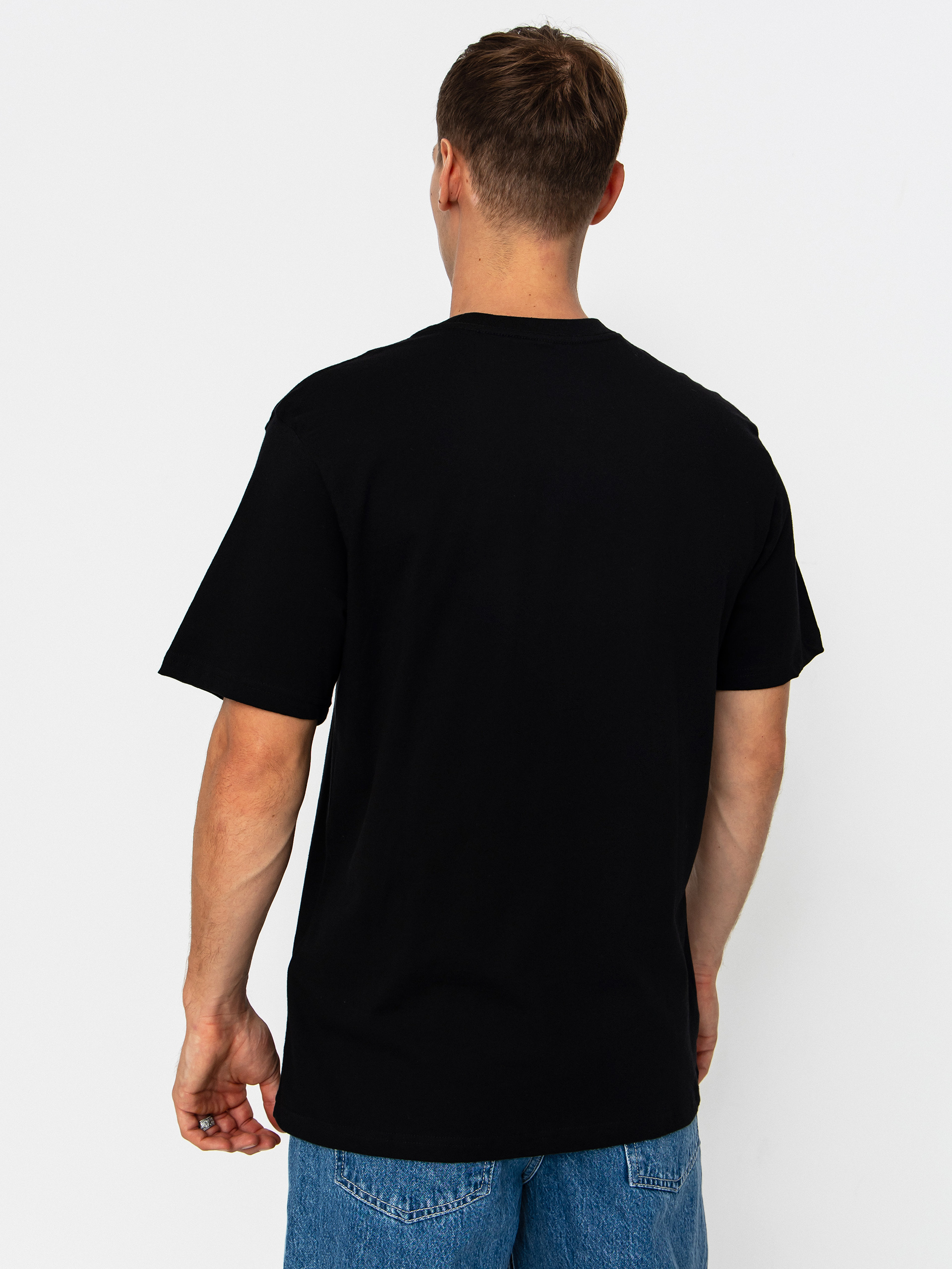 Tricou Element Icon Label Pocket (flint black)