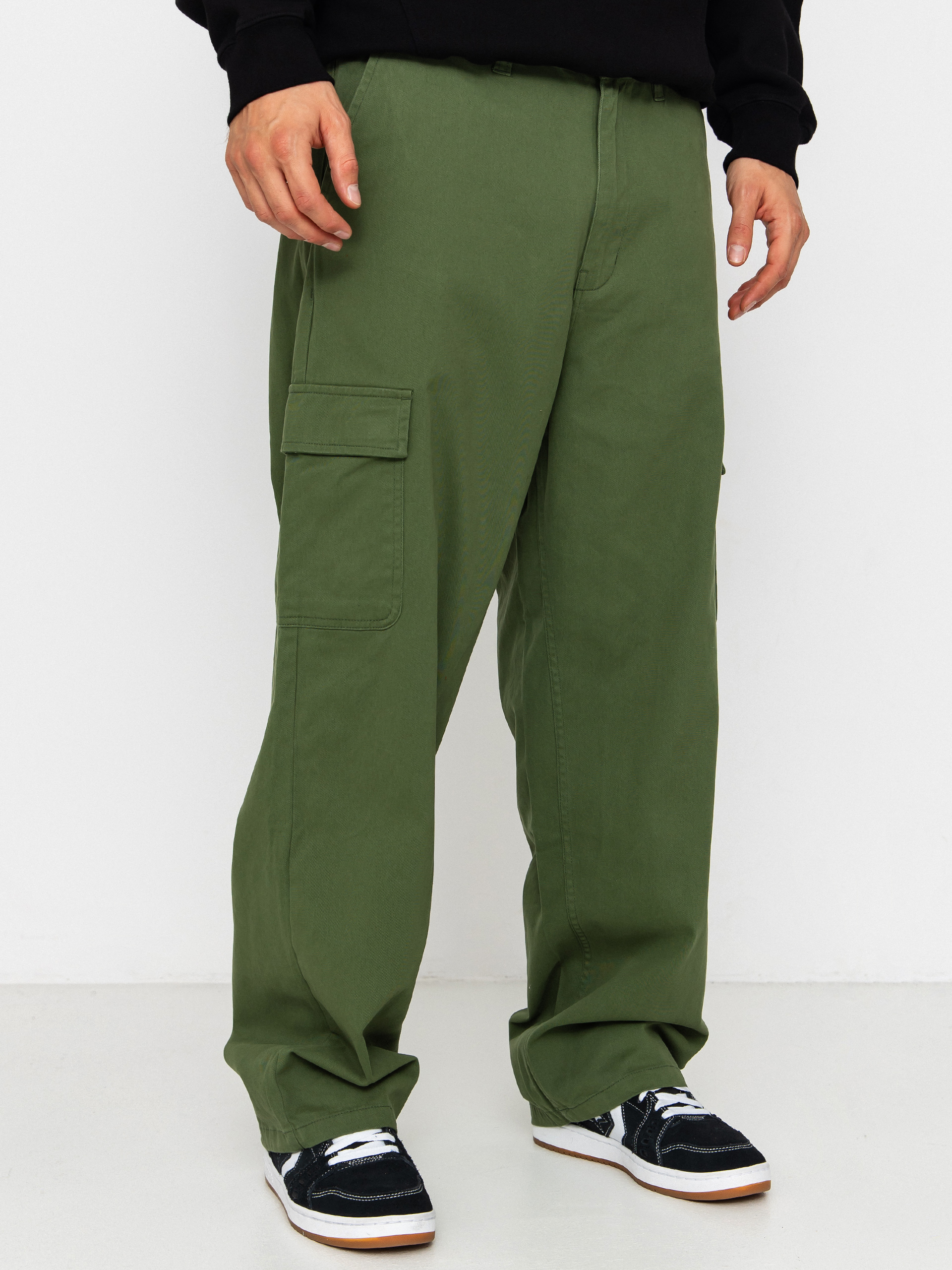 Pantaloni DC Worker Baggy Chino Cargo (bronze green)