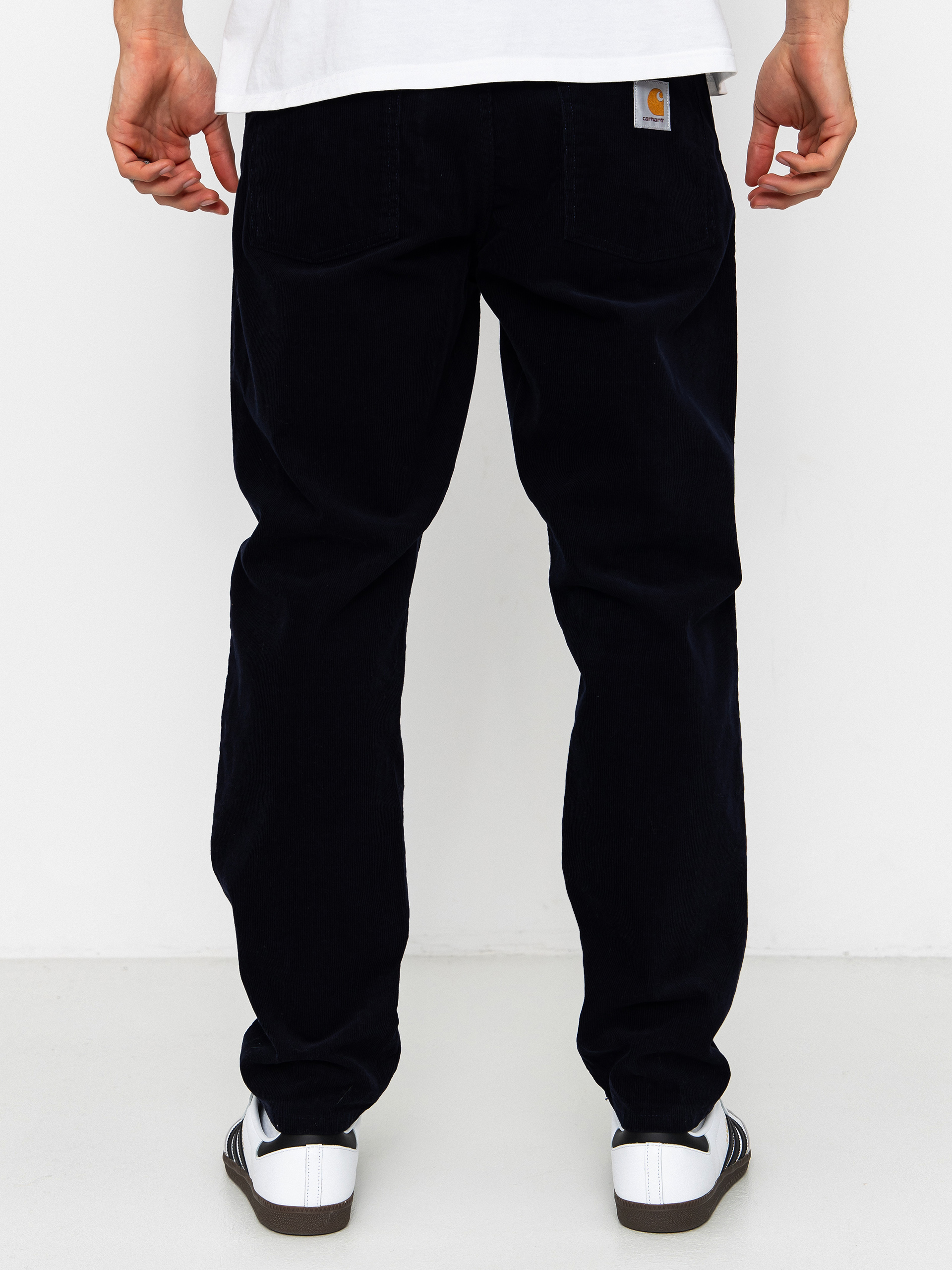 Pantaloni Carhartt WIP Newel (dark navy)