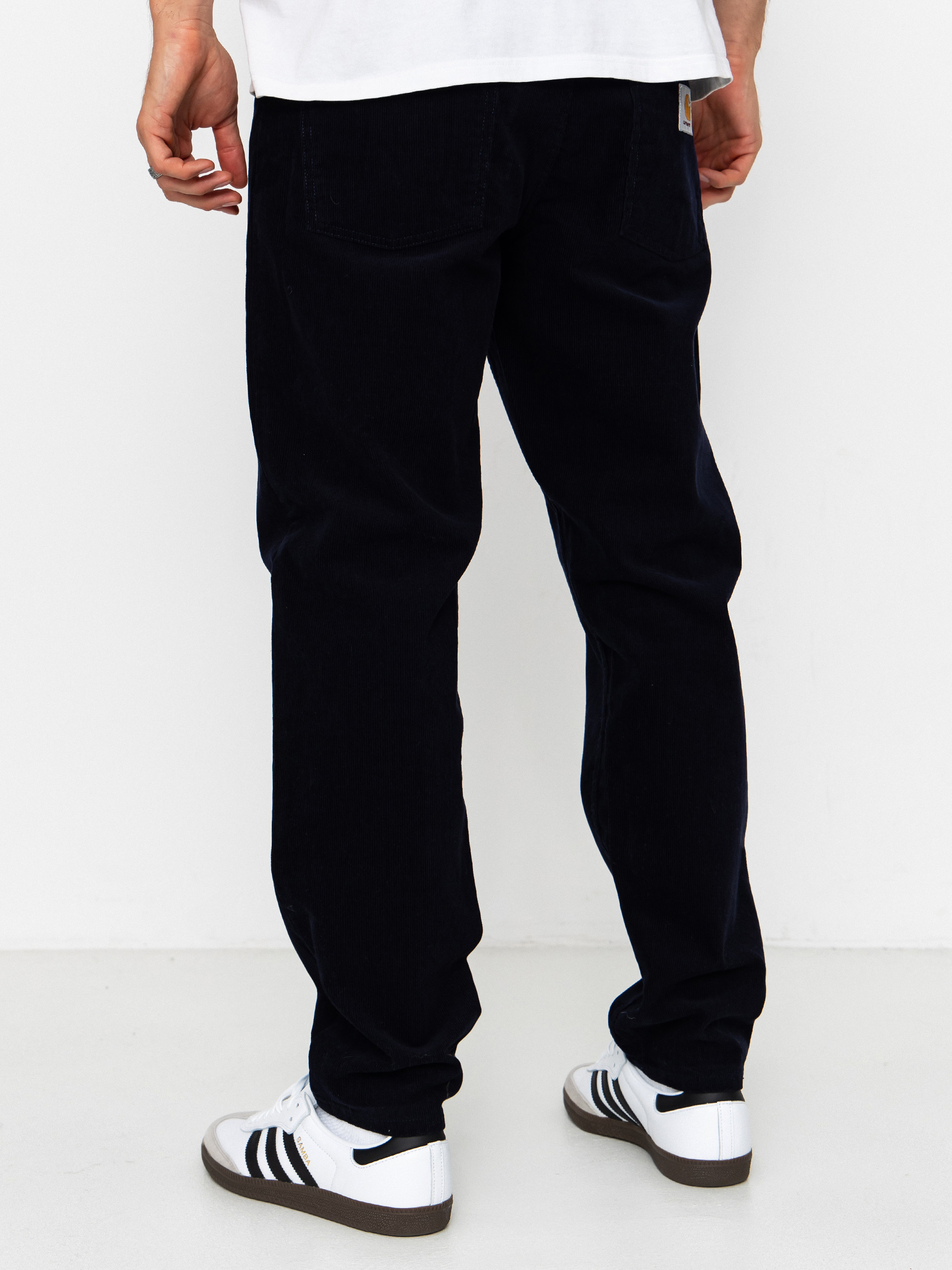 Pantaloni Carhartt WIP Newel (dark navy)