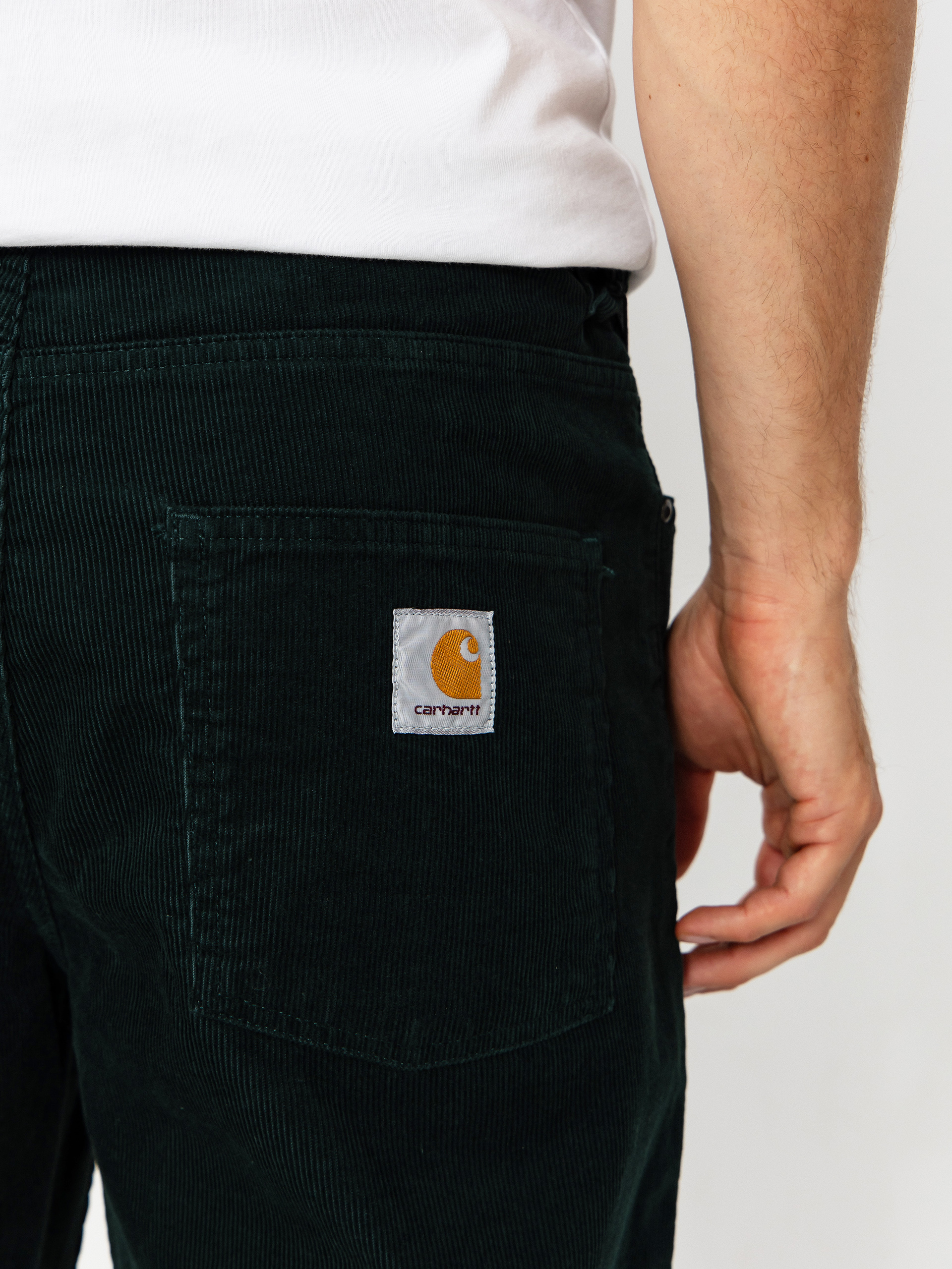Pantaloni Carhartt WIP Newel (kale green)