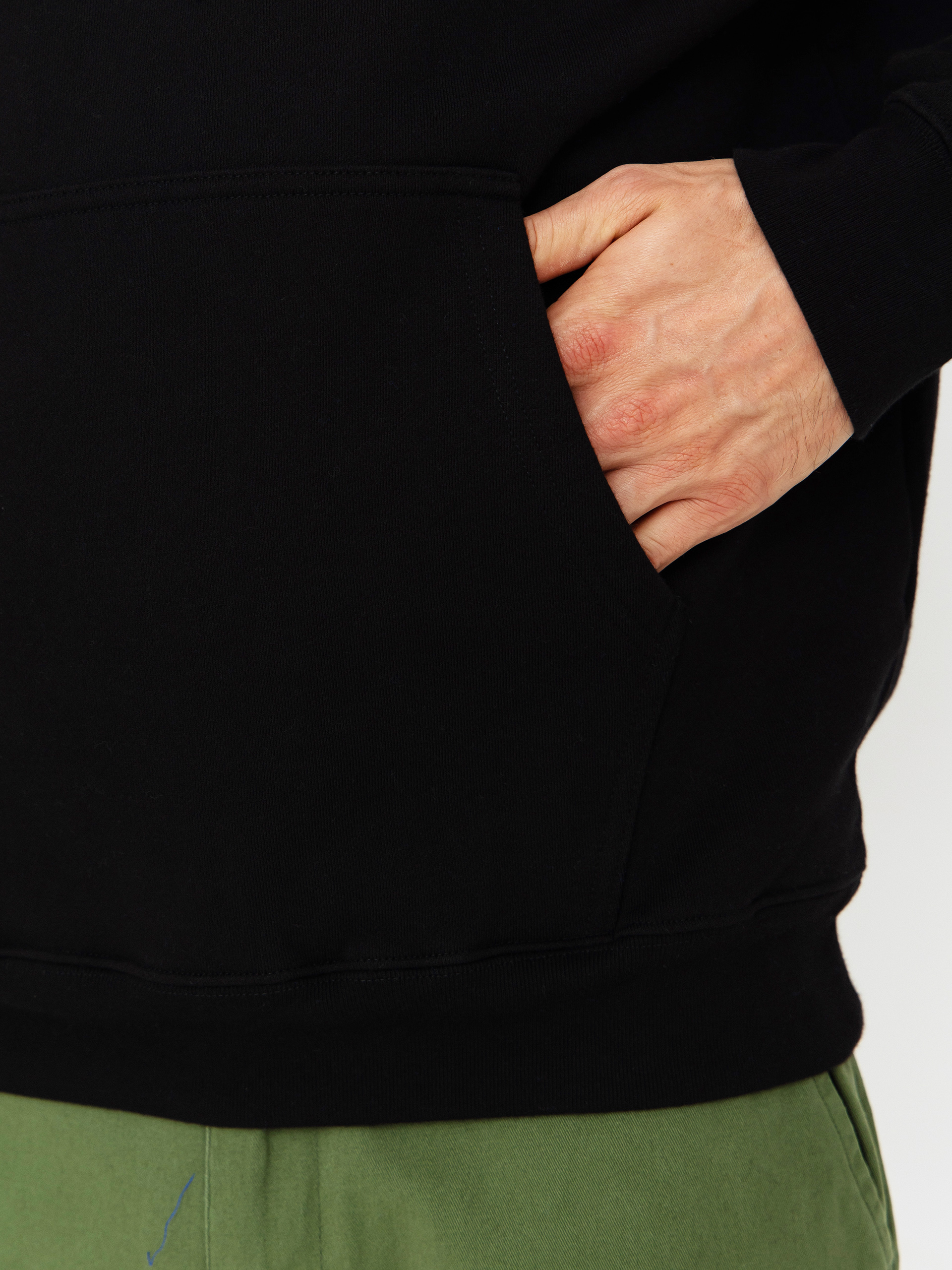 Hanorac cu glugă Polar Skate Dave Cut Outs HD (black)