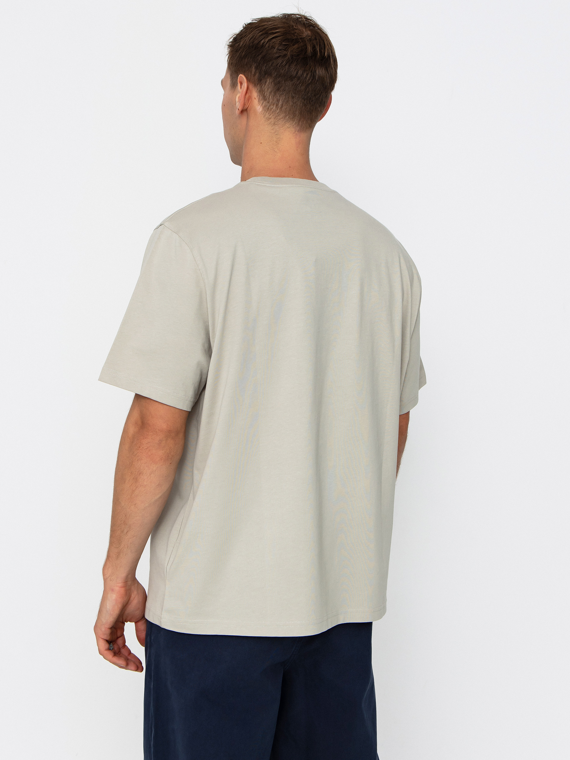 Tricou Jones Snowboards Truckee Org Cot (smoke gray)