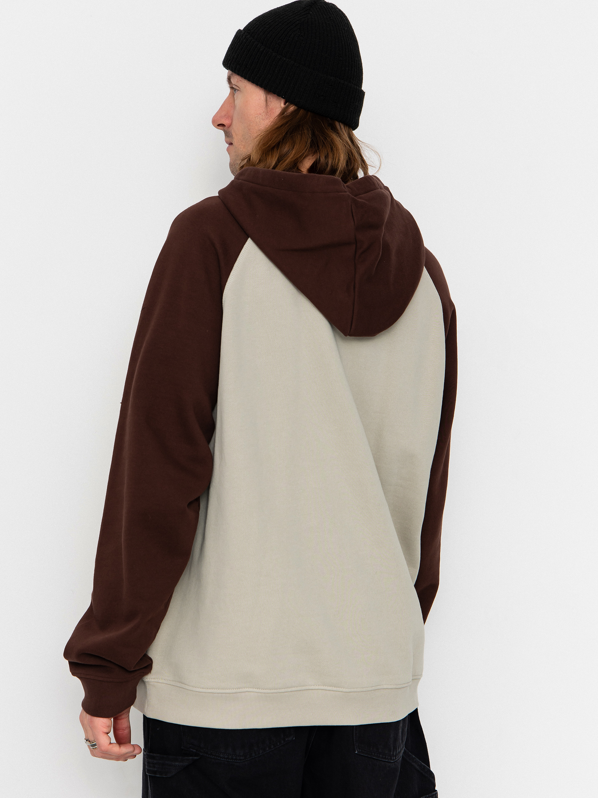 Hanorac cu glugă Jones Snowboards Truckee Org Cot (smoke gray)