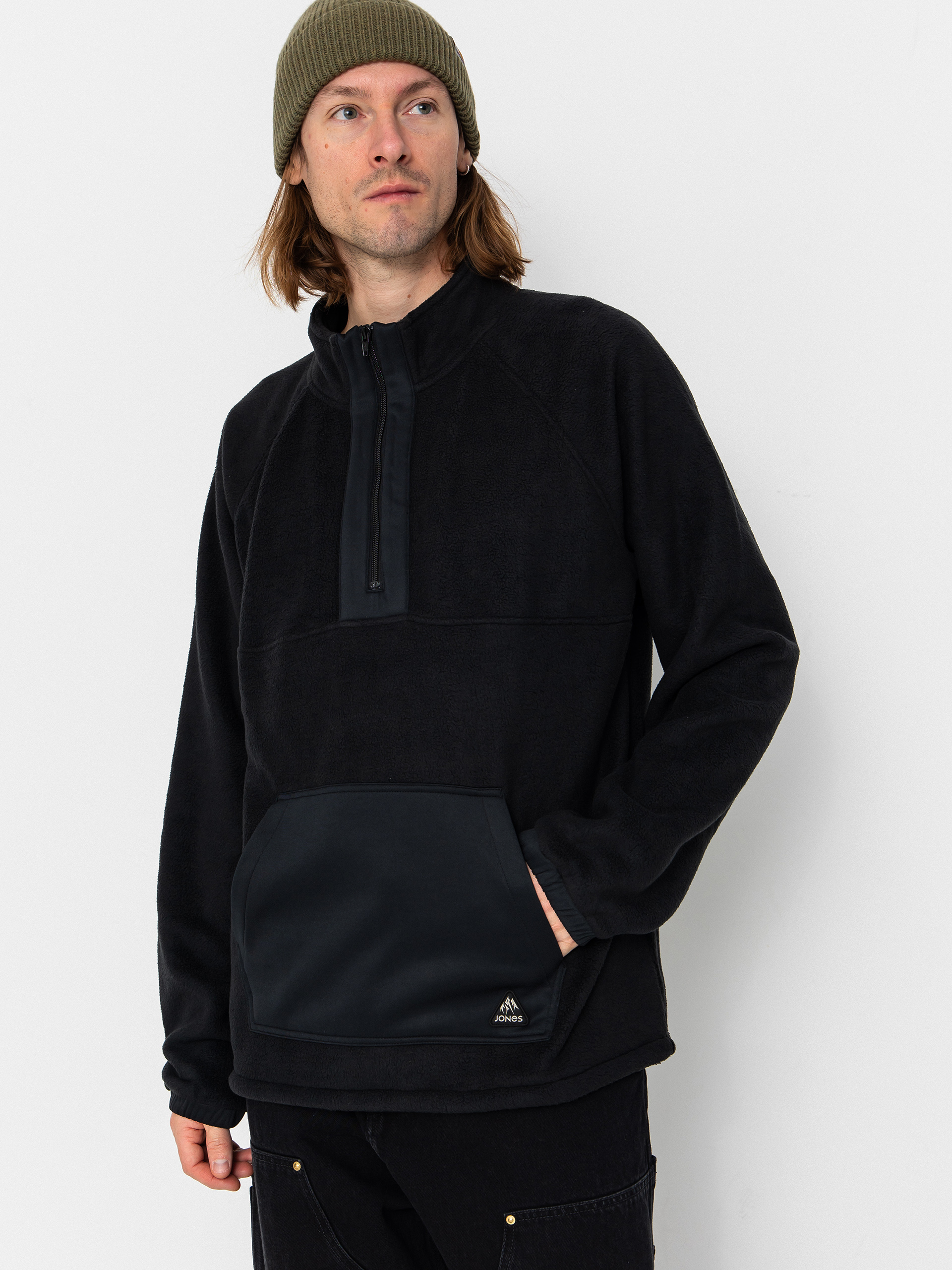 Hanorac Jones Snowboards Lodge Half Zip Rec
