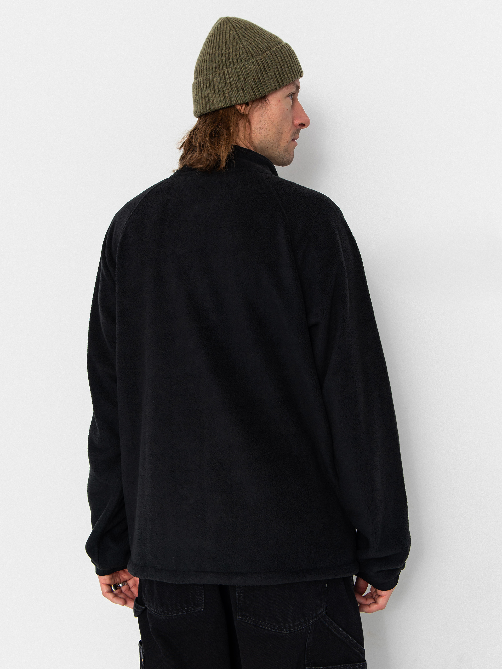 Hanorac Jones Snowboards Lodge Half Zip Rec (stealth black)